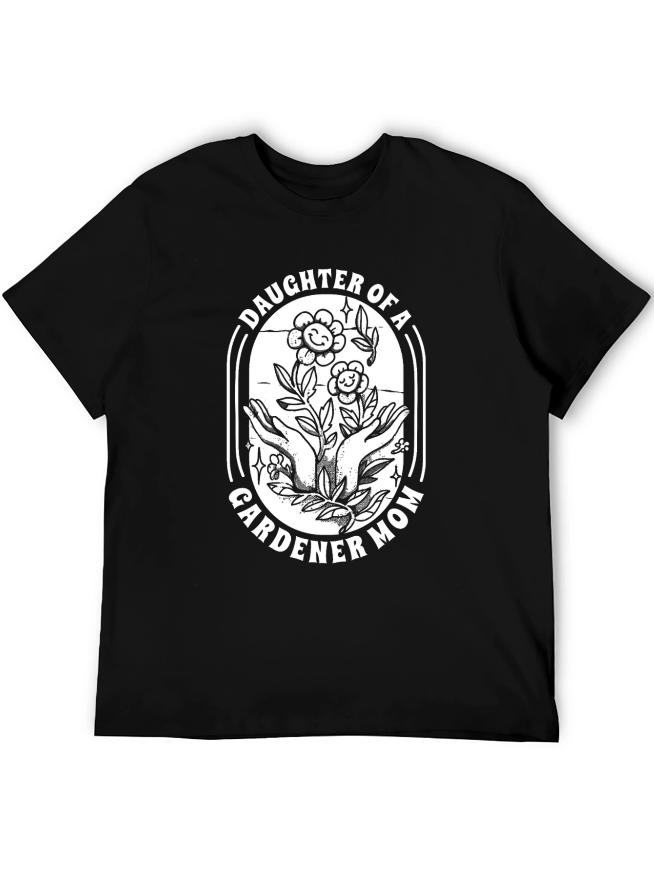 Daughter of a Gardener Mom Graphic T-Shirt