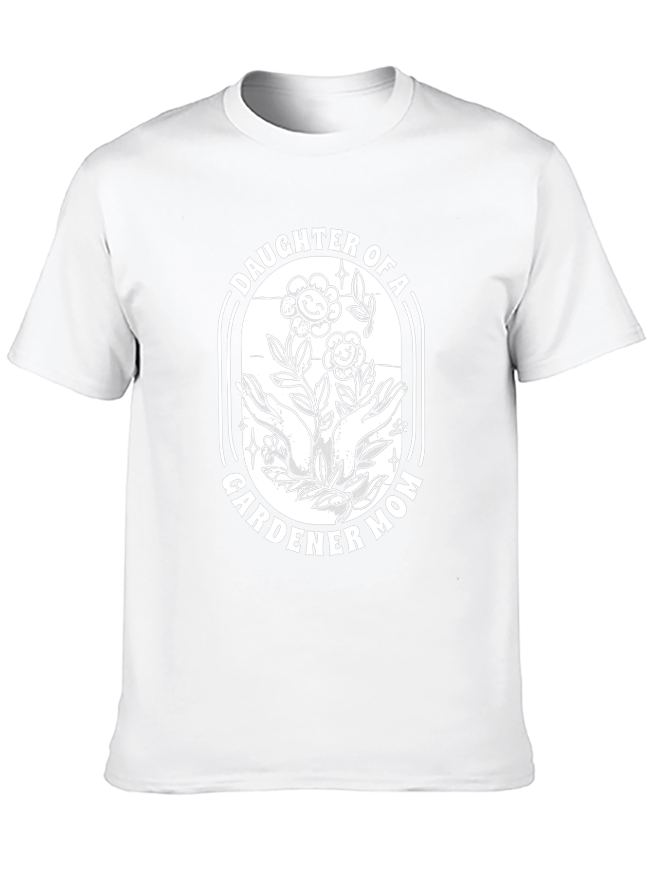 Daughter of a Gardener Mom Graphic T-Shirt