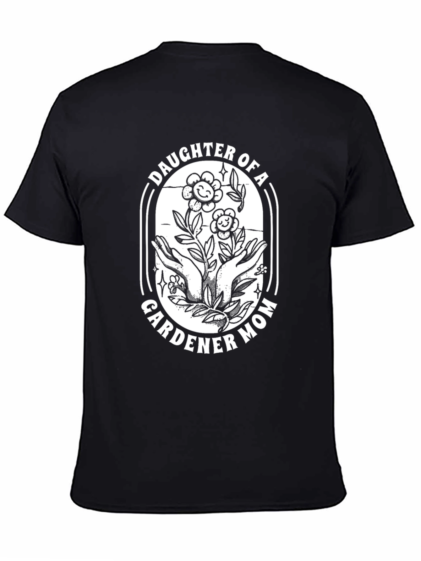 Daughter of a Gardener Mom Graphic T-Shirt