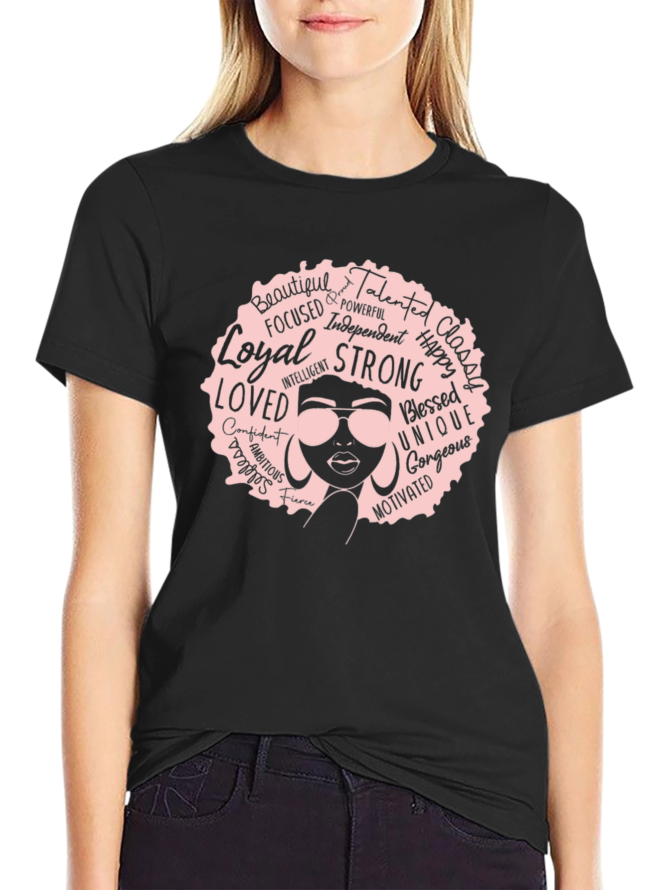 Strong Black Woman Graphic T-Shirt