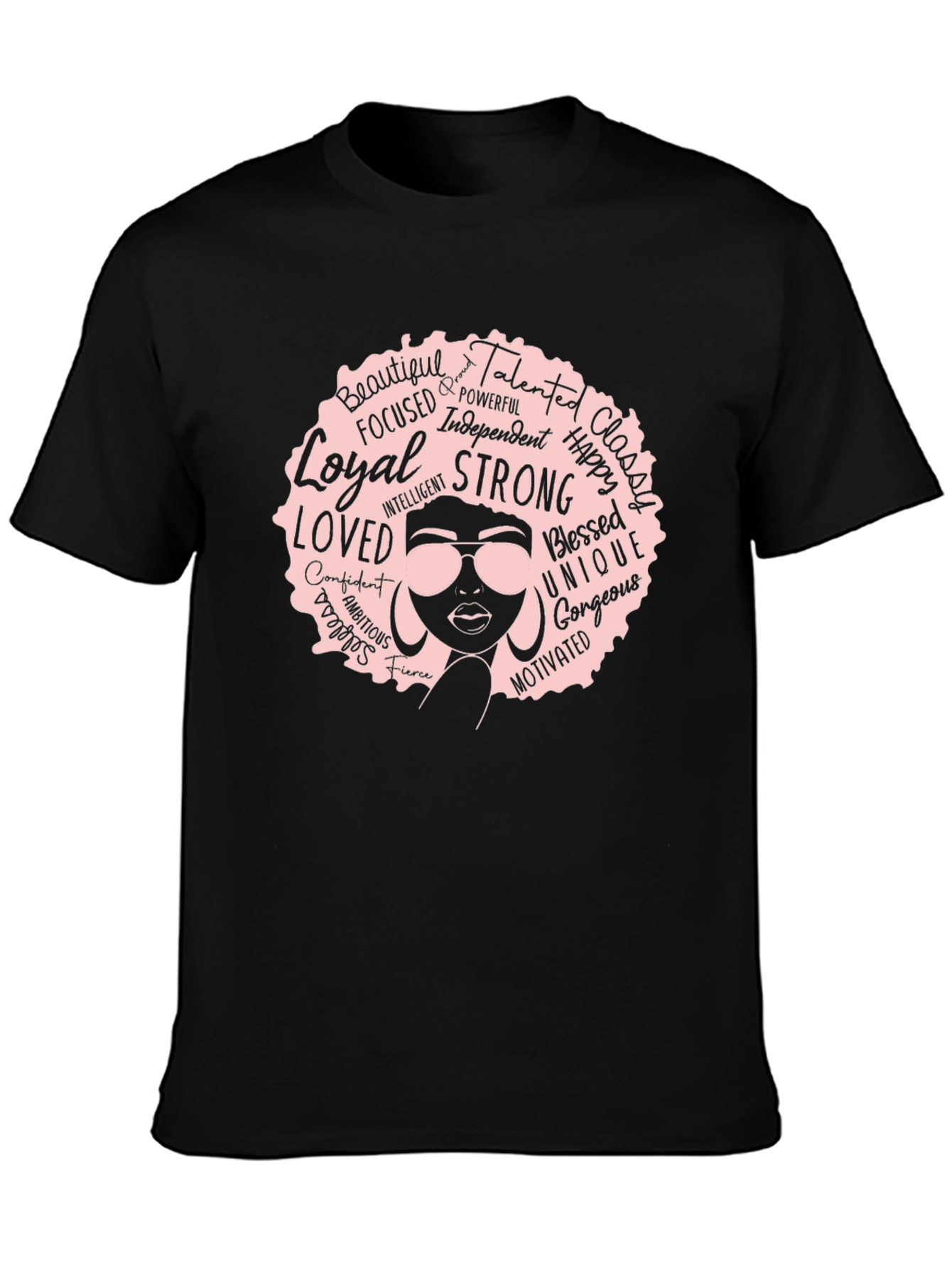 Strong Black Woman Graphic T-Shirt