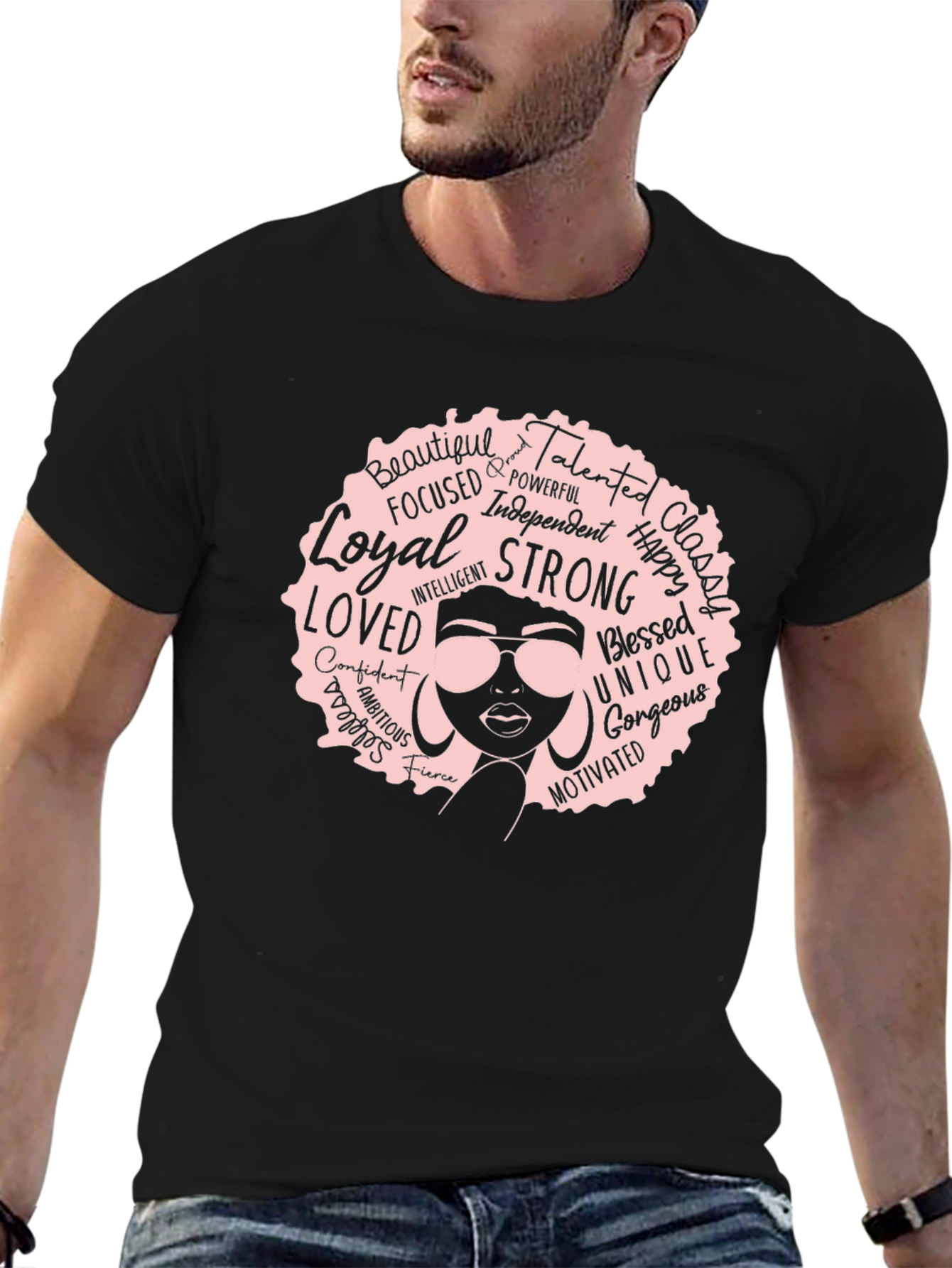 Strong Black Woman Graphic T-Shirt