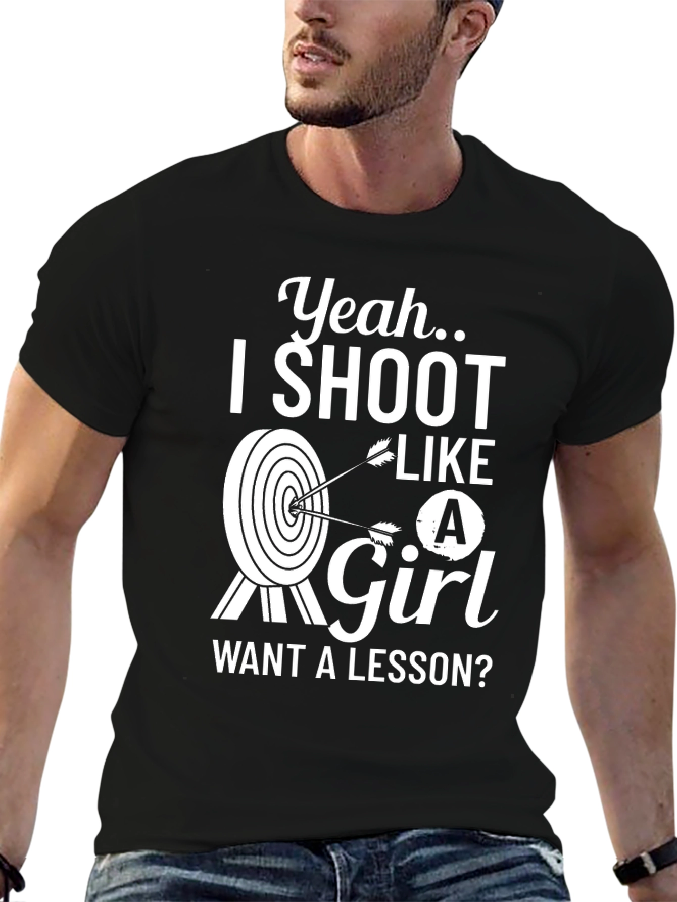 Yeah I Shoot Like A Girl T-Shirt