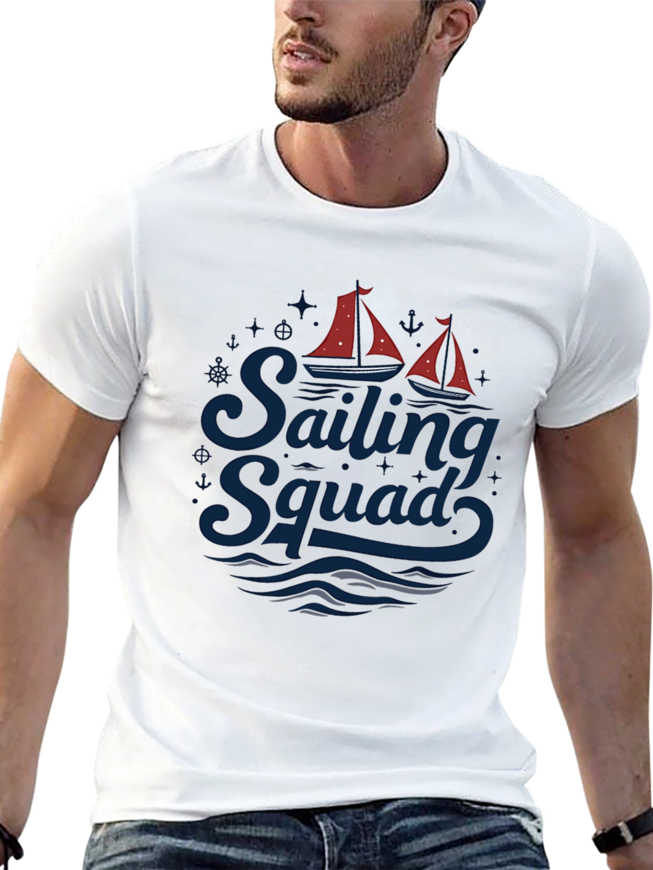 Sailing Squad Graphic T-Shirt