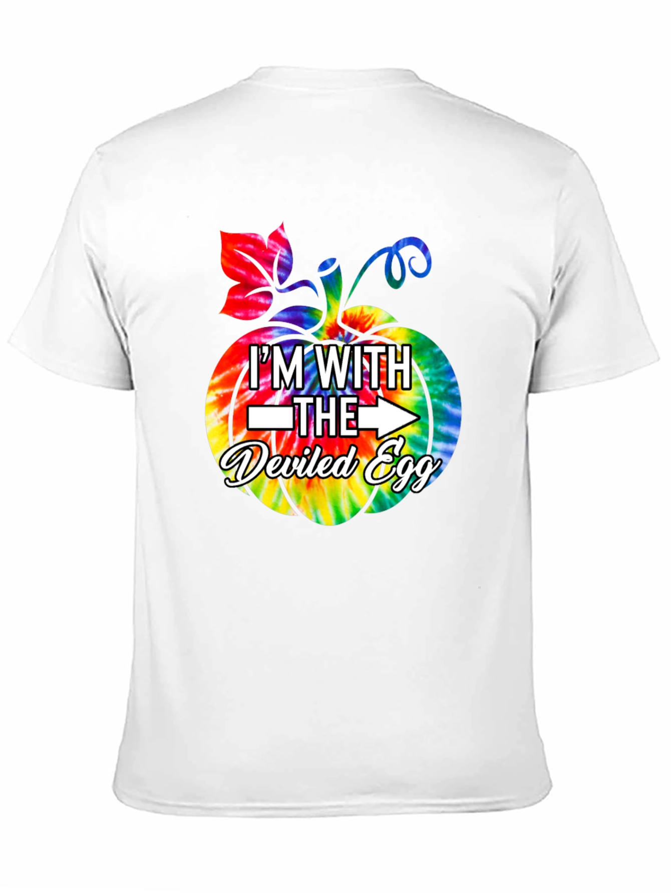 Im With The Deviled Egg Halloween Pumpkin T-Shirt