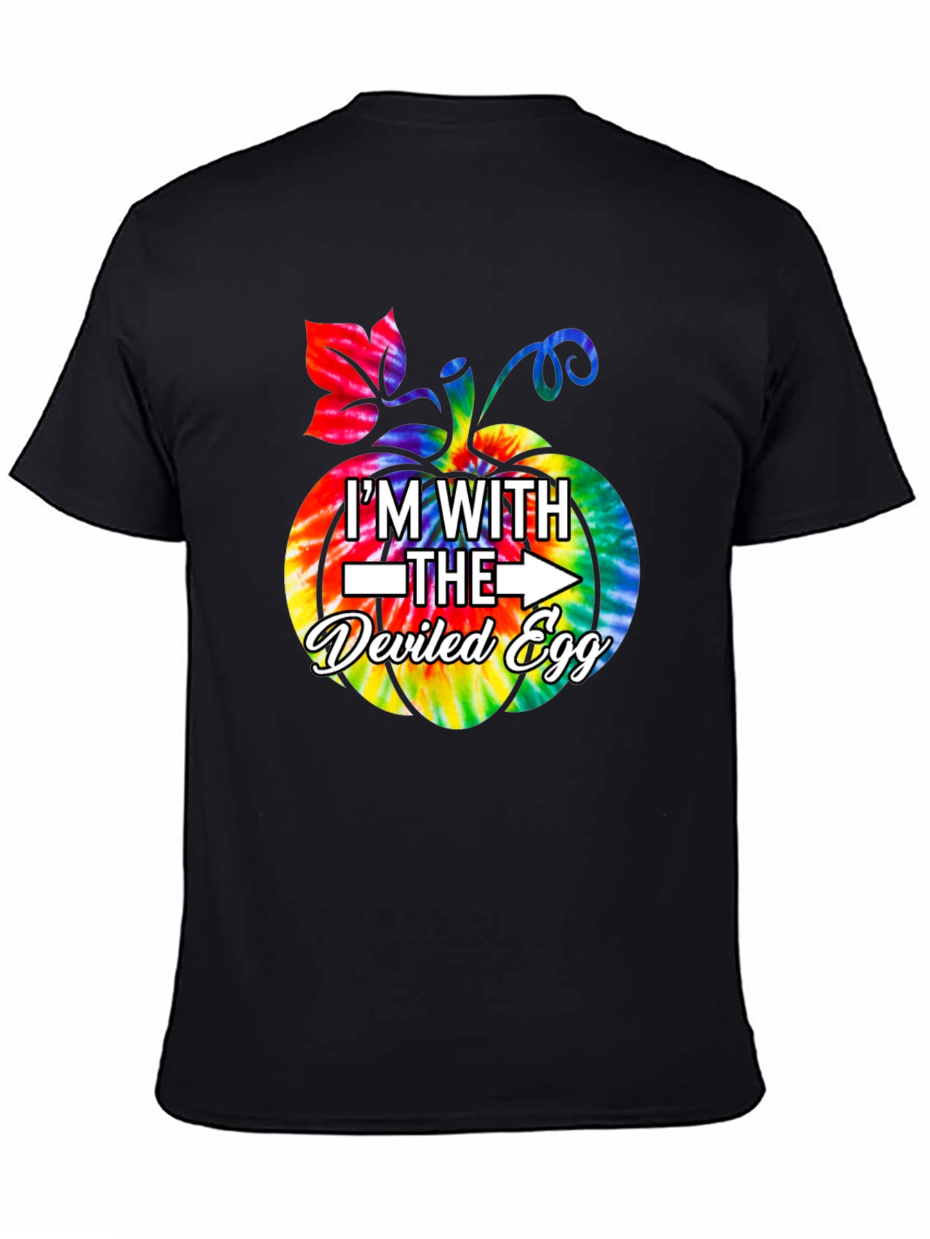 Im With The Deviled Egg Halloween Pumpkin T-Shirt