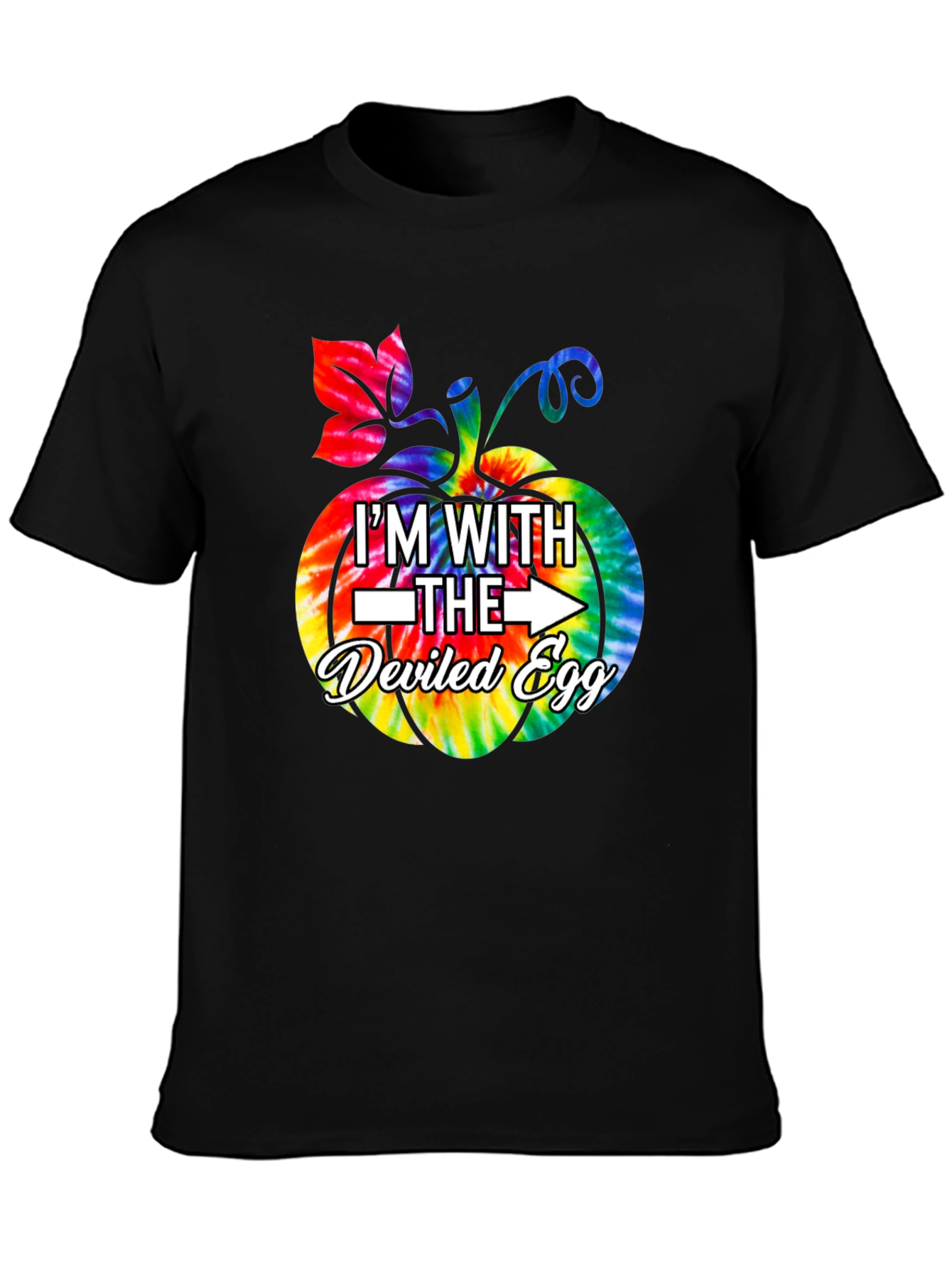 Im With The Deviled Egg Halloween Pumpkin T-Shirt