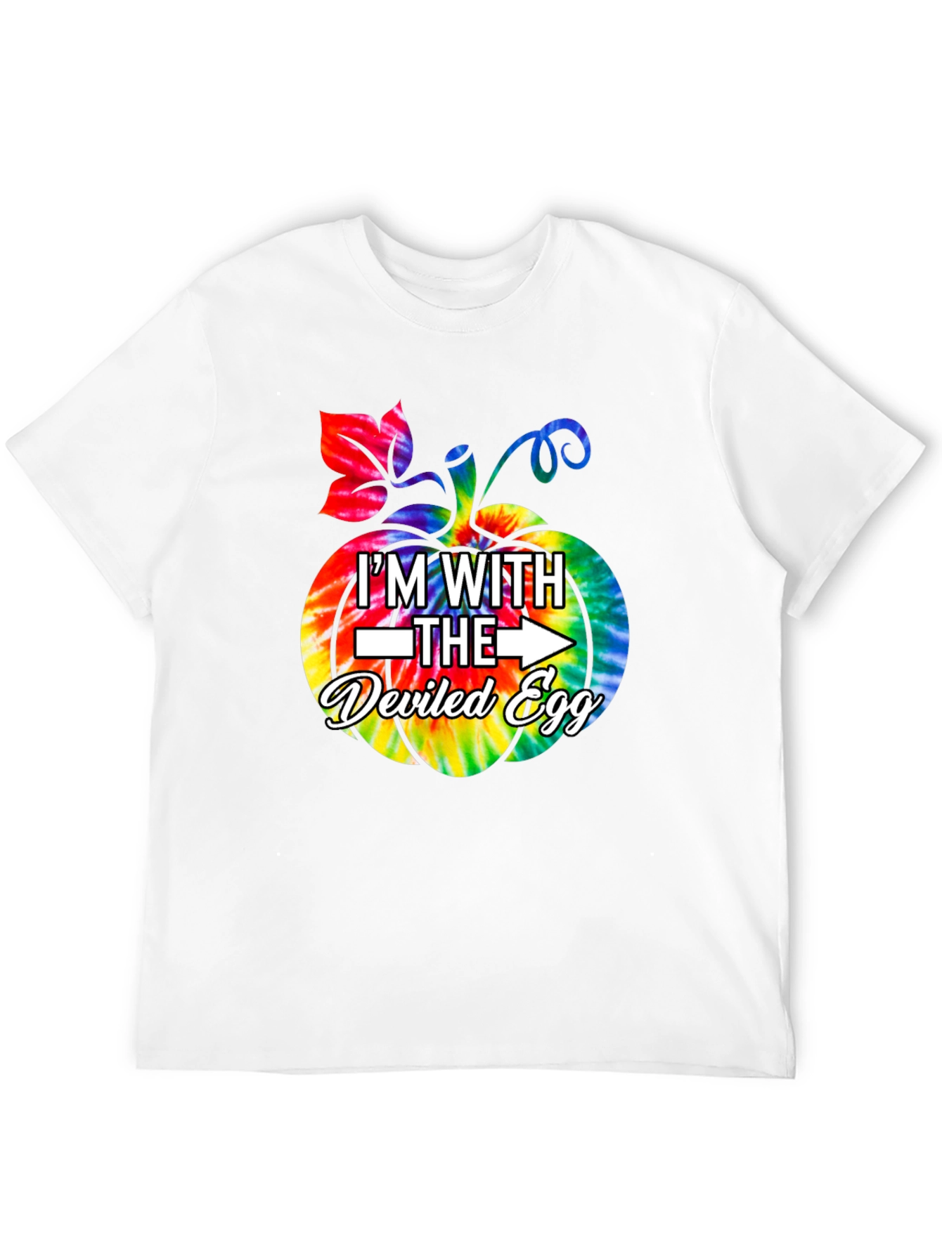 Im With The Deviled Egg Halloween Pumpkin T-Shirt