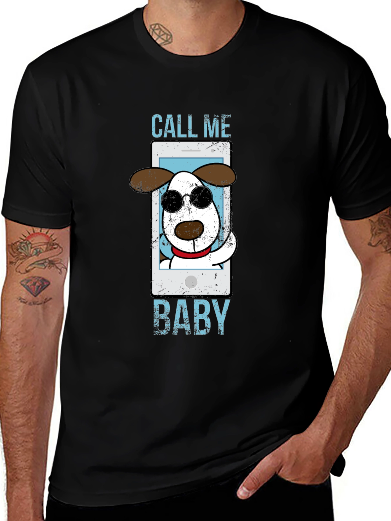 Call Me Baby Dog T-Shirt