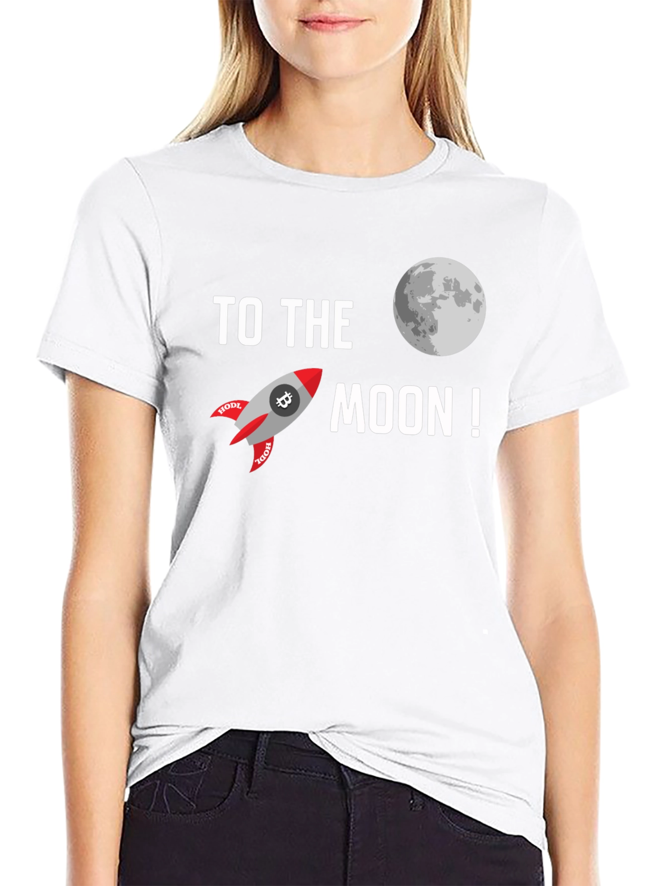 Bitcoin HODL To The Moon T-Shirt