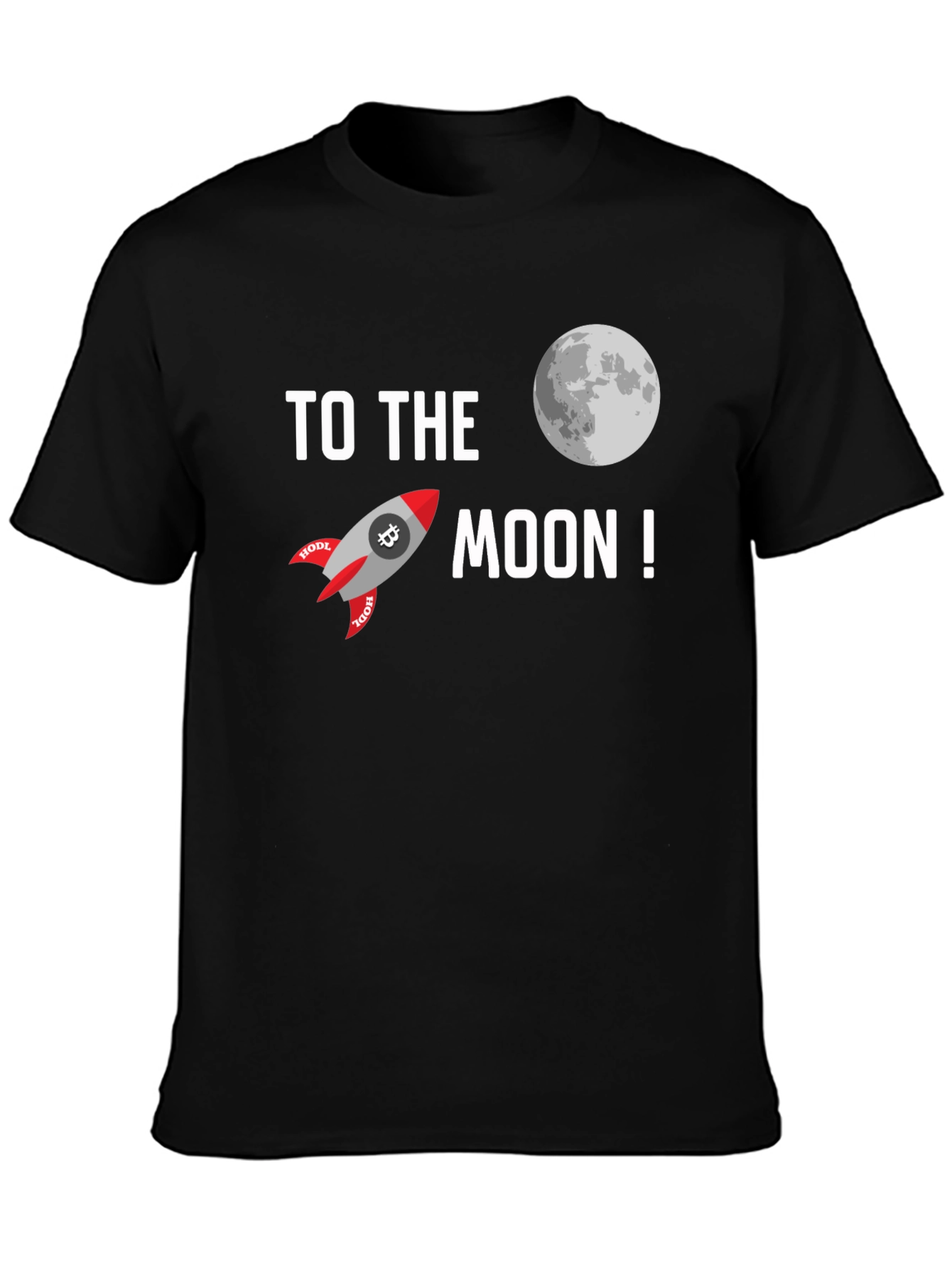 Bitcoin HODL To The Moon T-Shirt