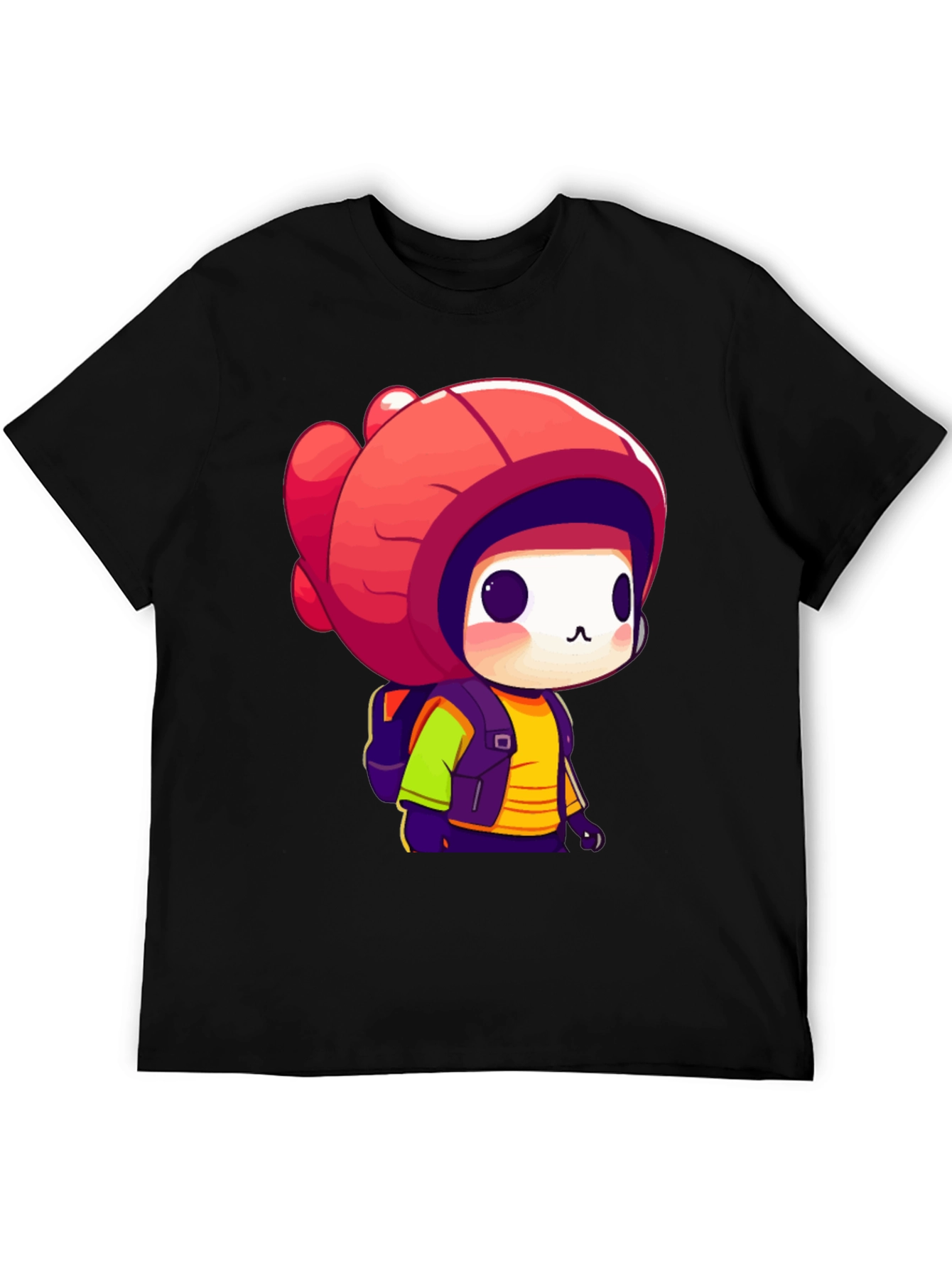 Cute Chibi Character Graphic Tee