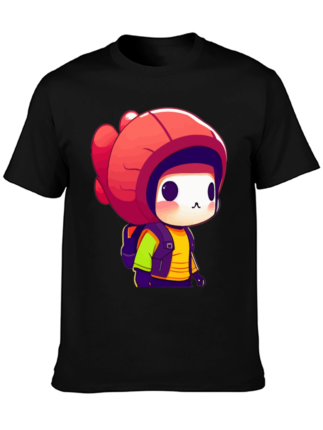 Cute Chibi Character Graphic Tee