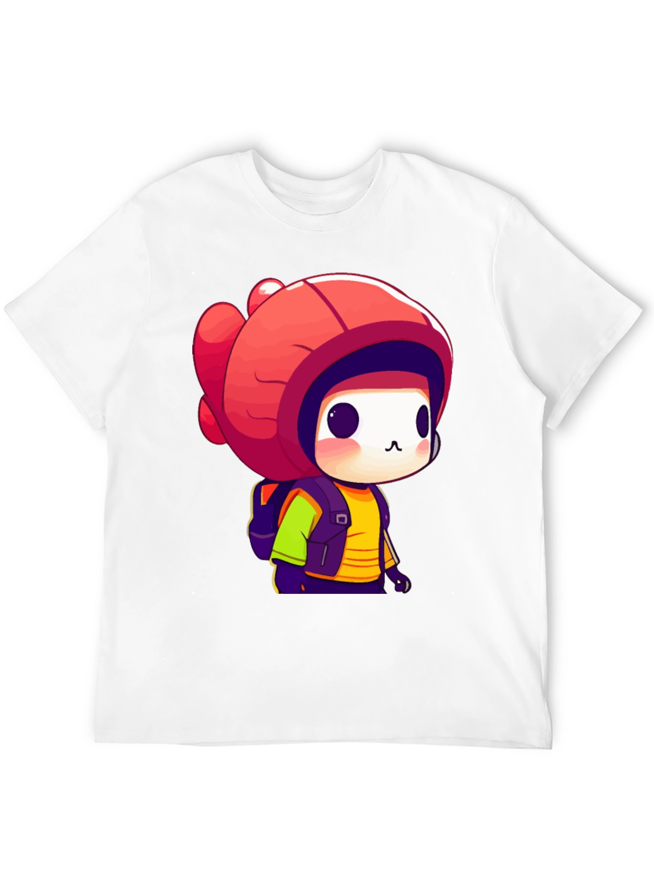 Cute Chibi Character Graphic Tee
