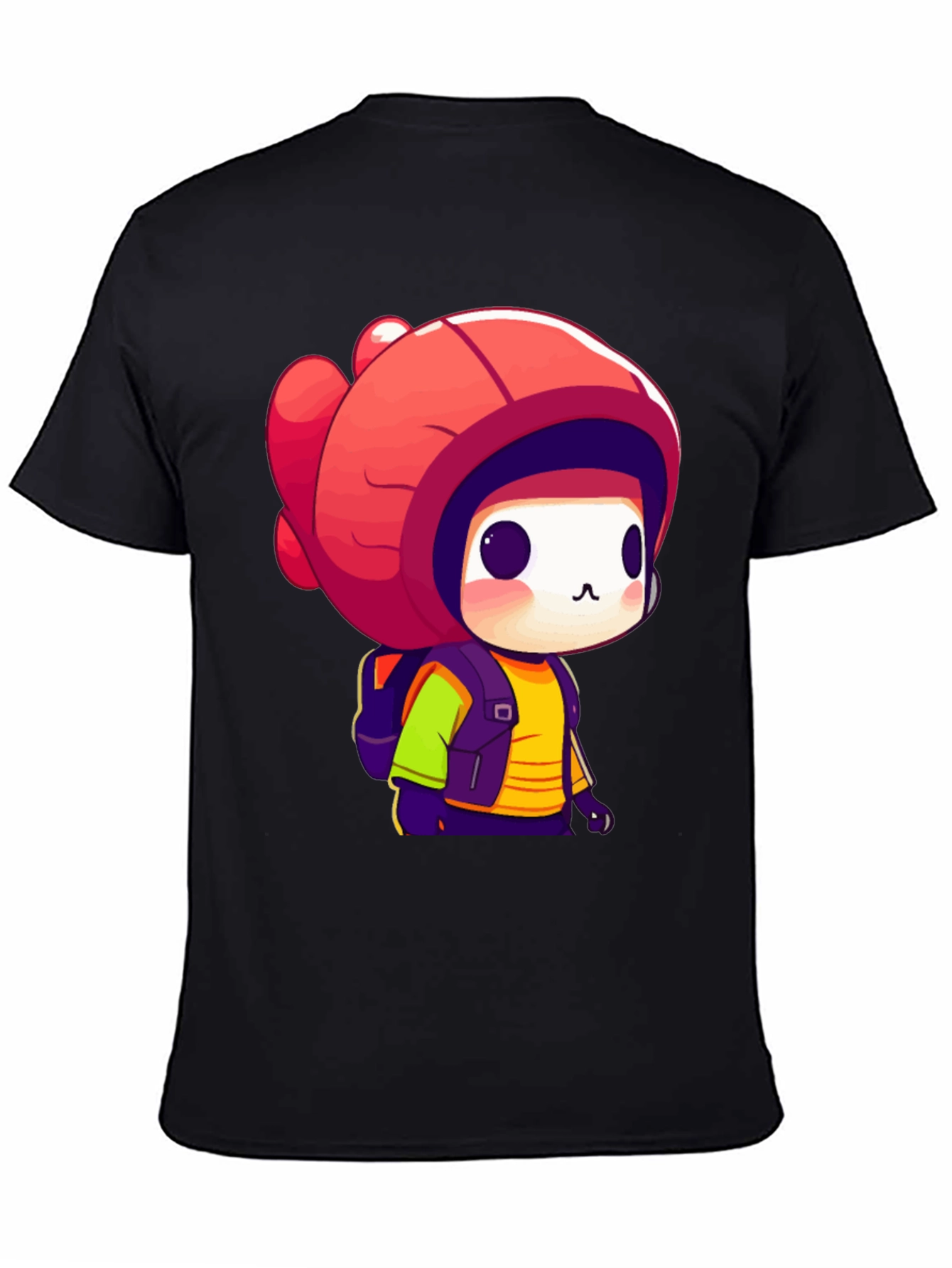 Cute Chibi Character Graphic Tee