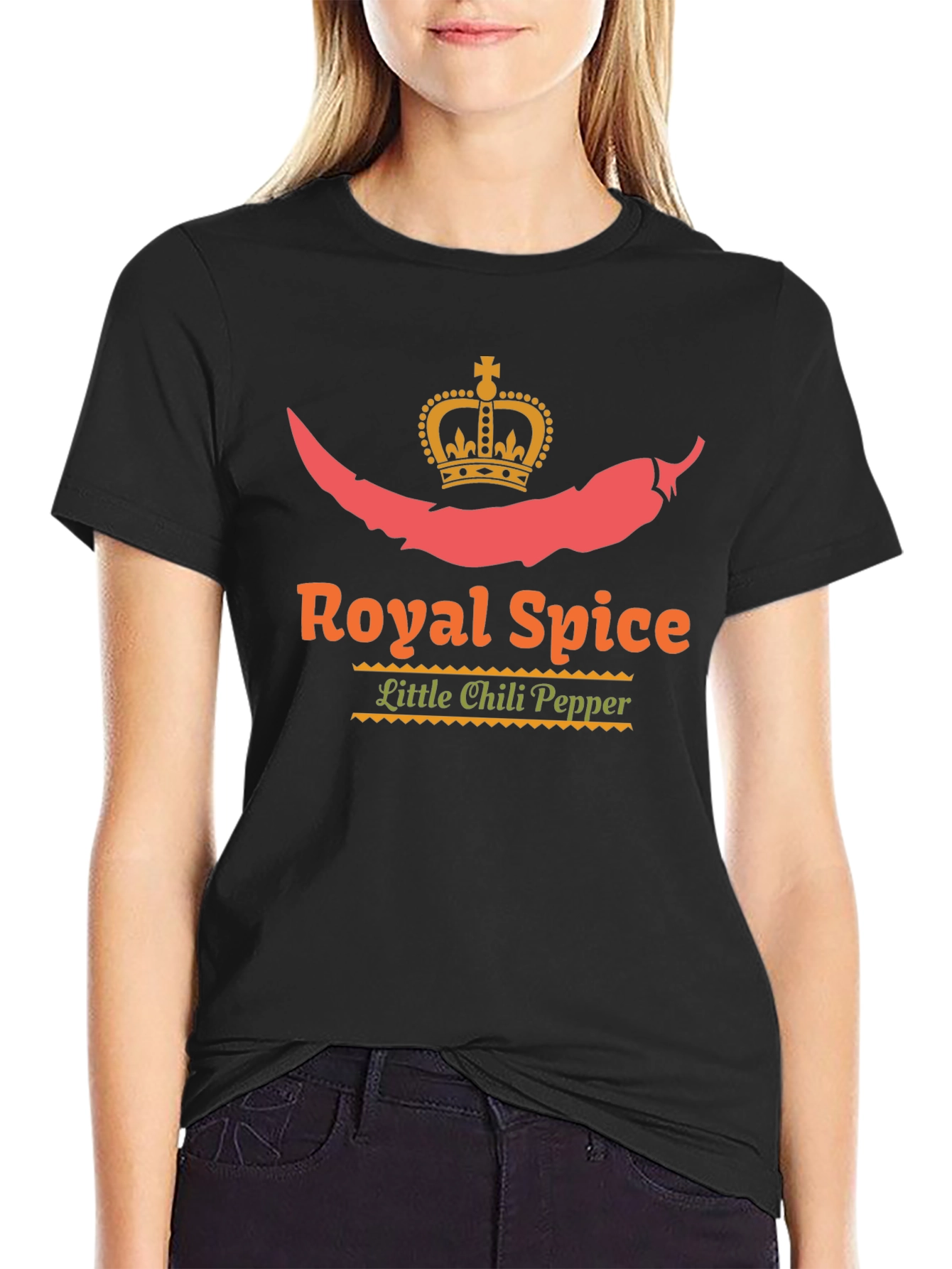 Royal Spice Chili Pepper Graphic Tee