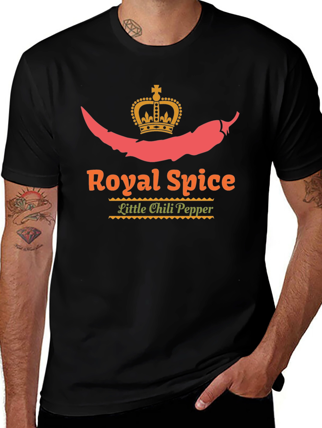 Royal Spice Chili Pepper Graphic Tee