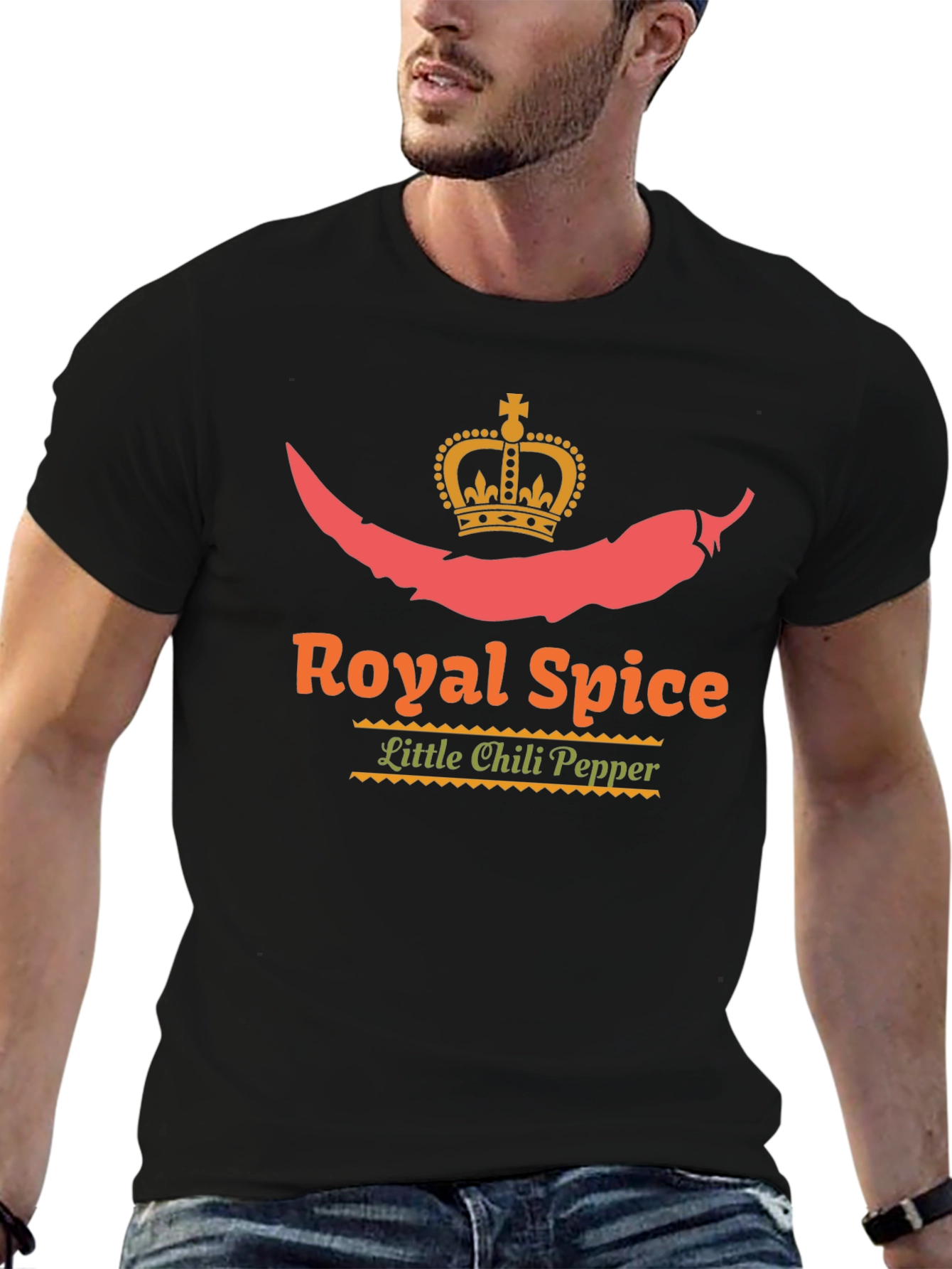 Royal Spice Chili Pepper Graphic Tee