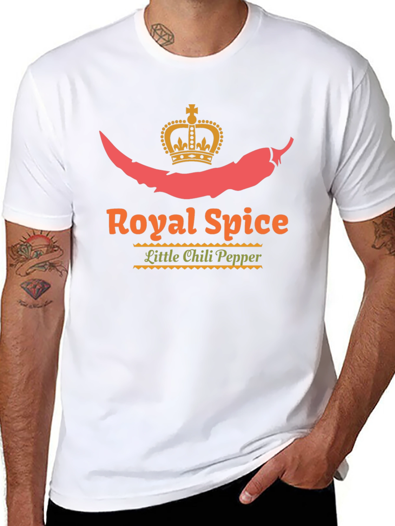 Royal Spice Chili Pepper Graphic Tee