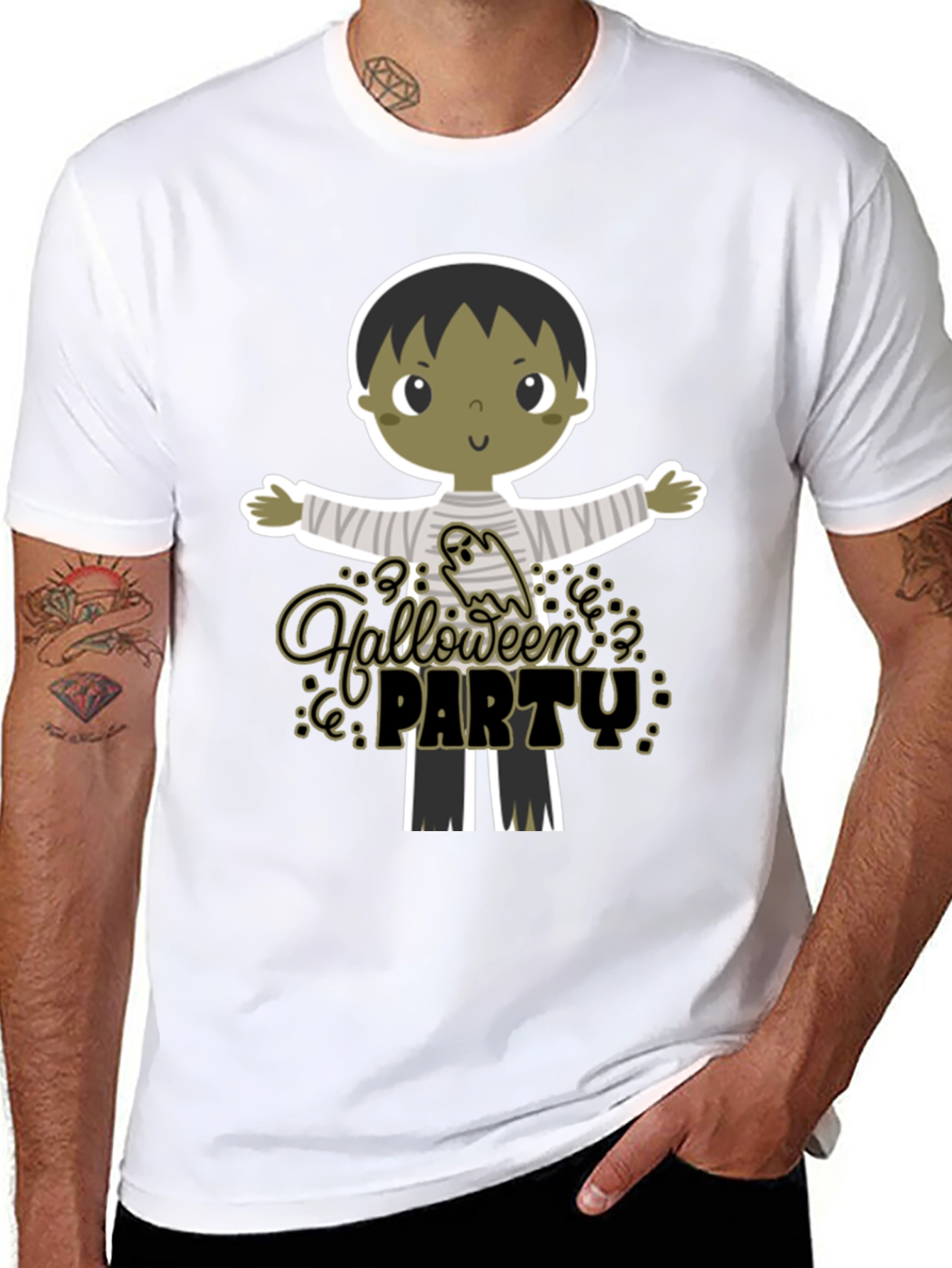 Halloween Party Graphic Tee