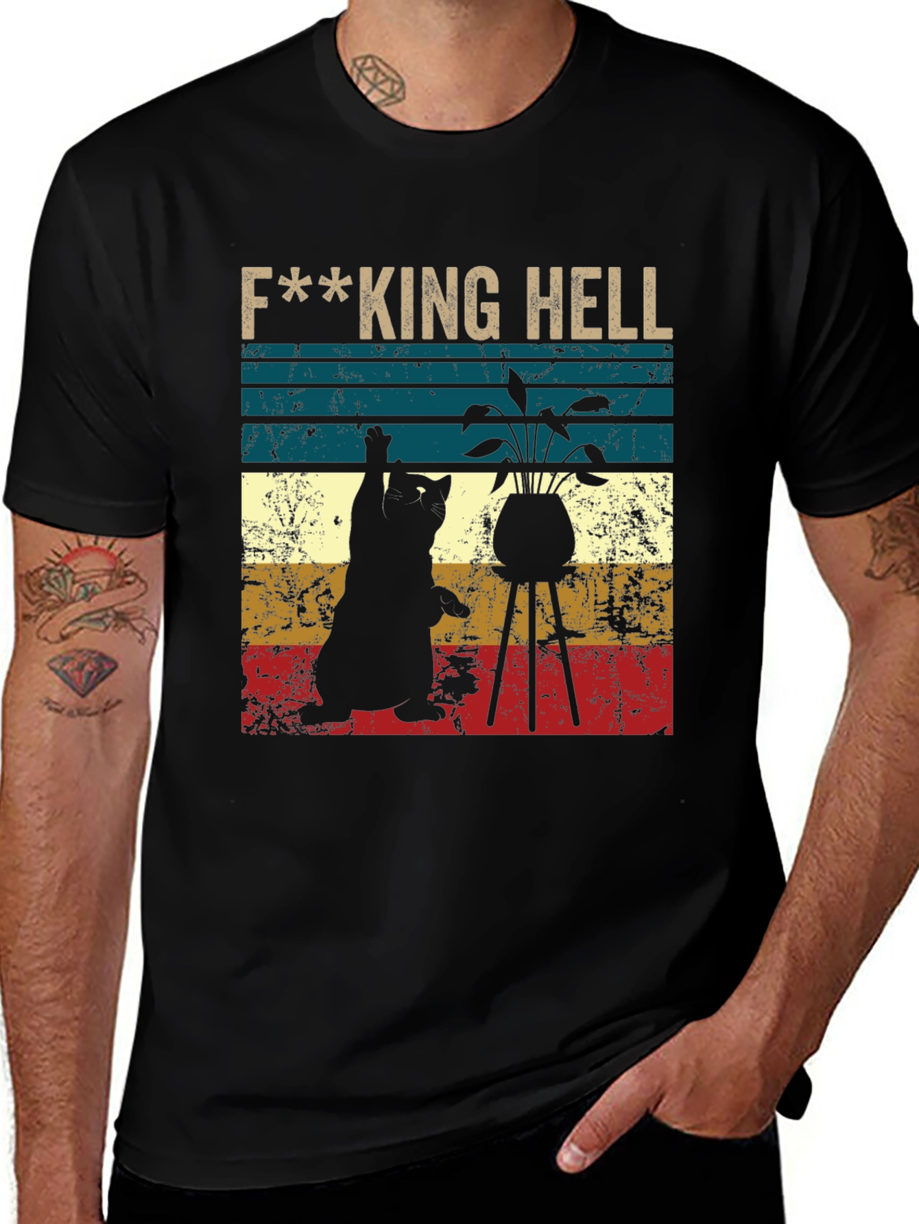 F**king Hell Cat T-Shirt