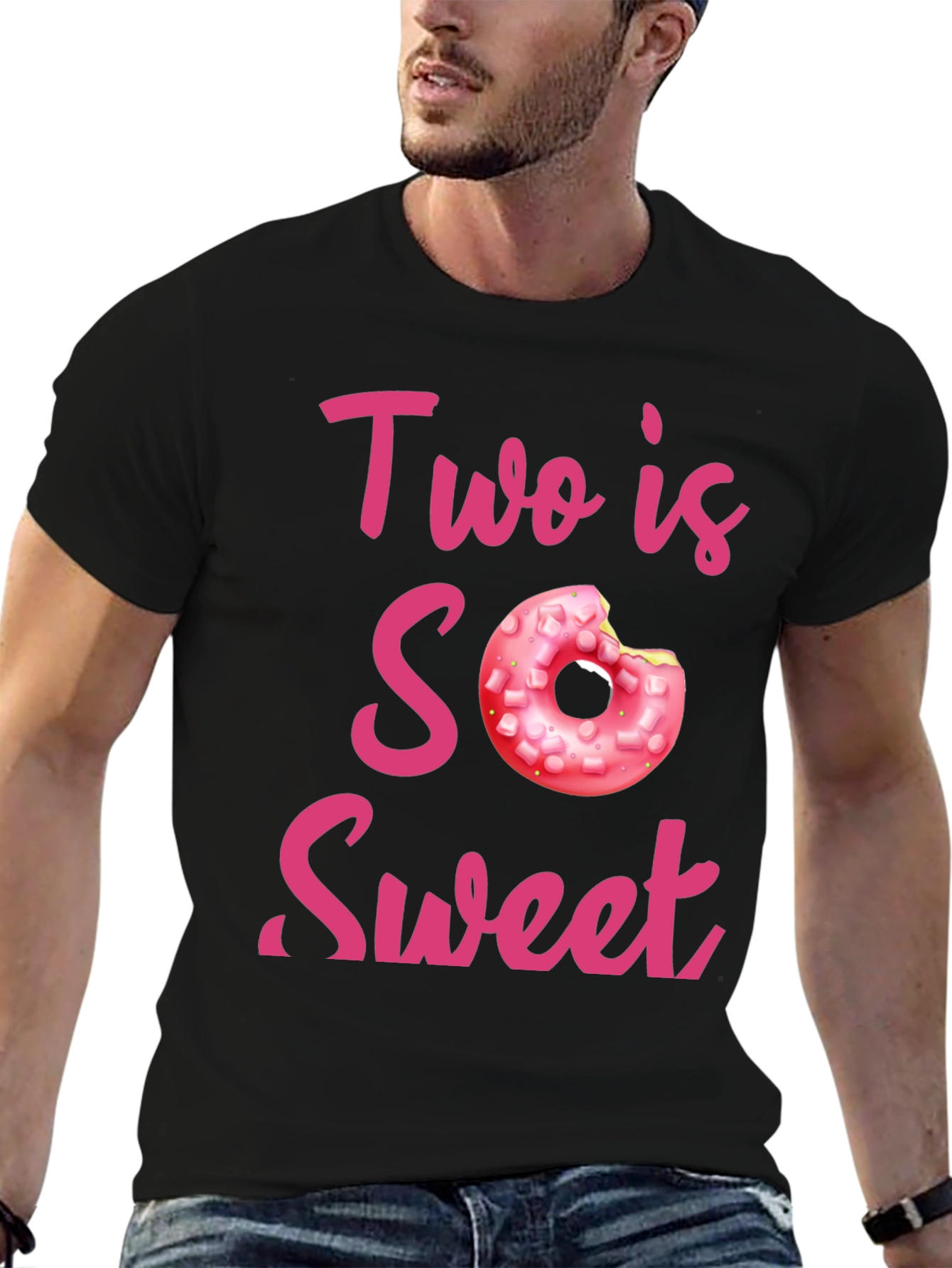 Two is So Sweet Donut Birthday T-Shirt