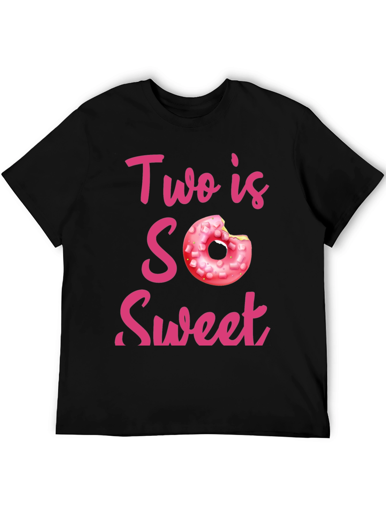 Two is So Sweet Donut Birthday T-Shirt