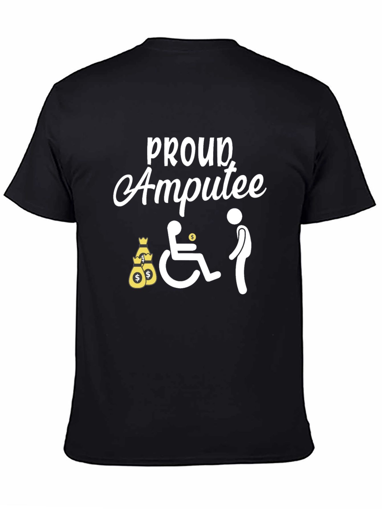 Proud Amputee Graphic Tee - Unique Design