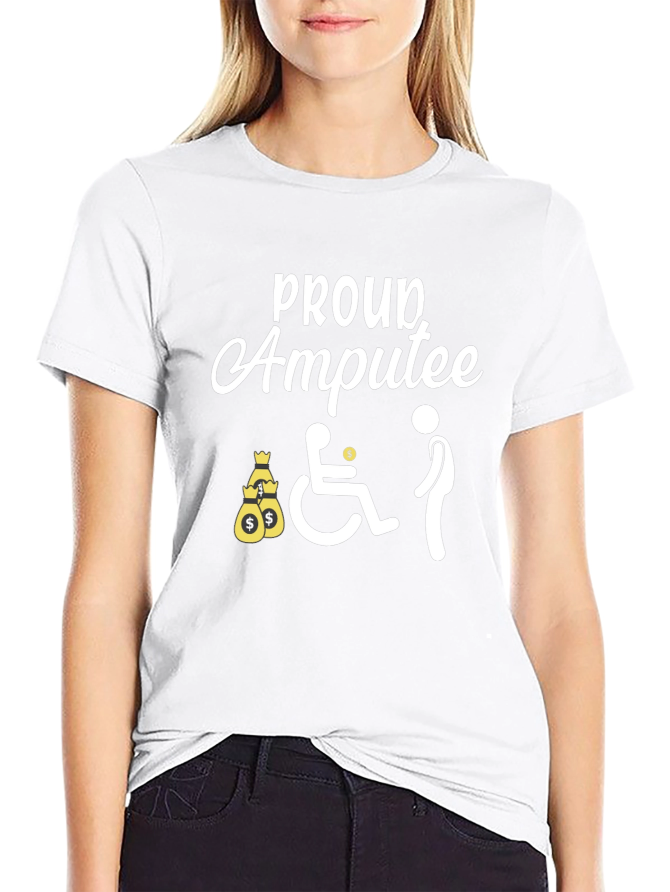 Proud Amputee Graphic Tee - Unique Design