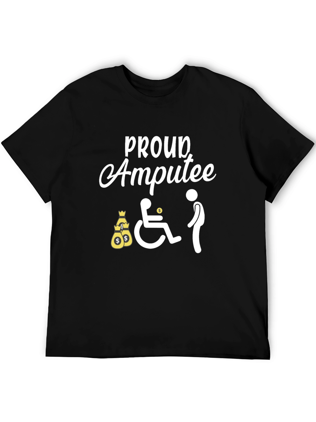 Proud Amputee Graphic Tee - Unique Design