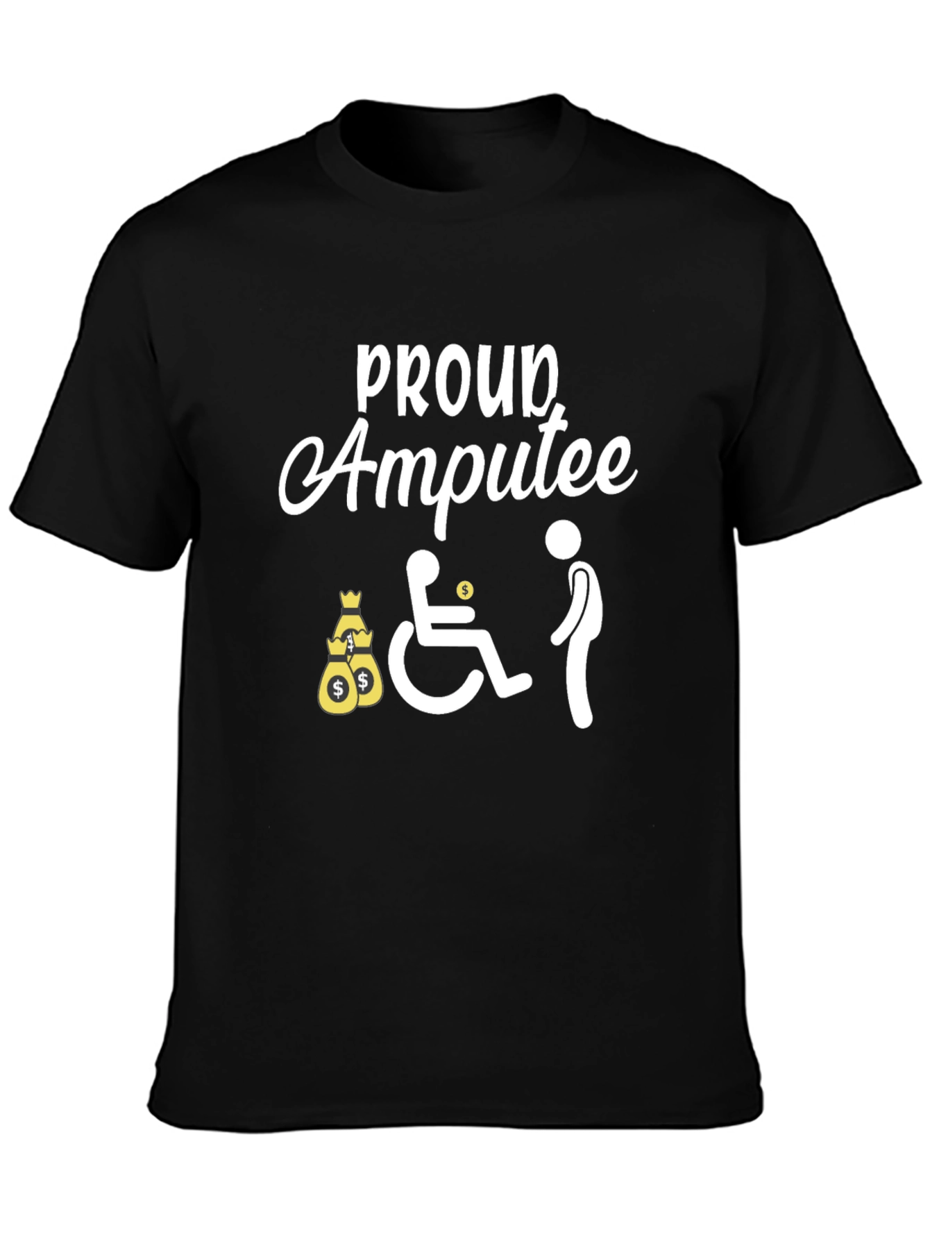 Proud Amputee Graphic Tee - Unique Design