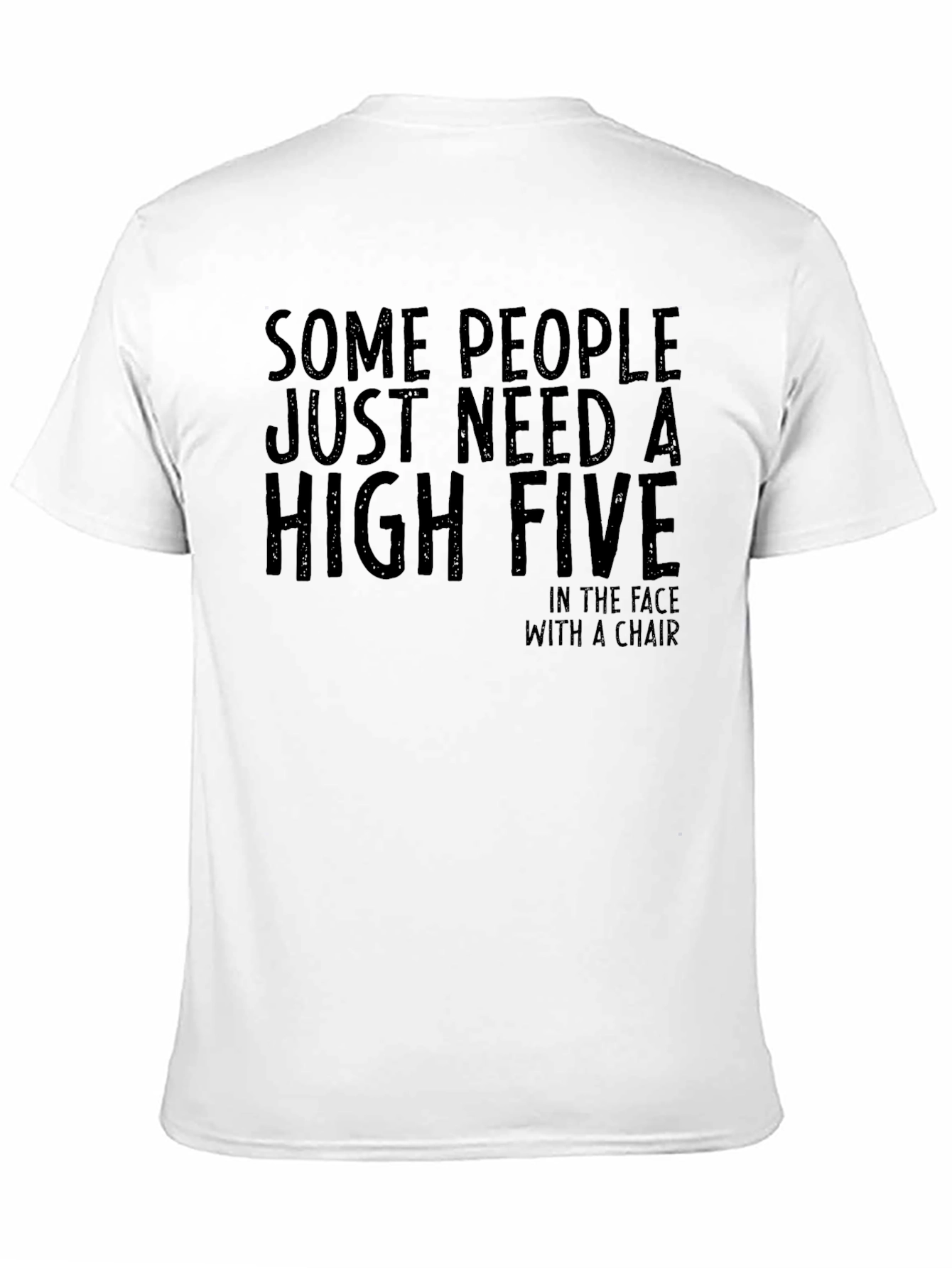 Humorous High Five Graphic Tee