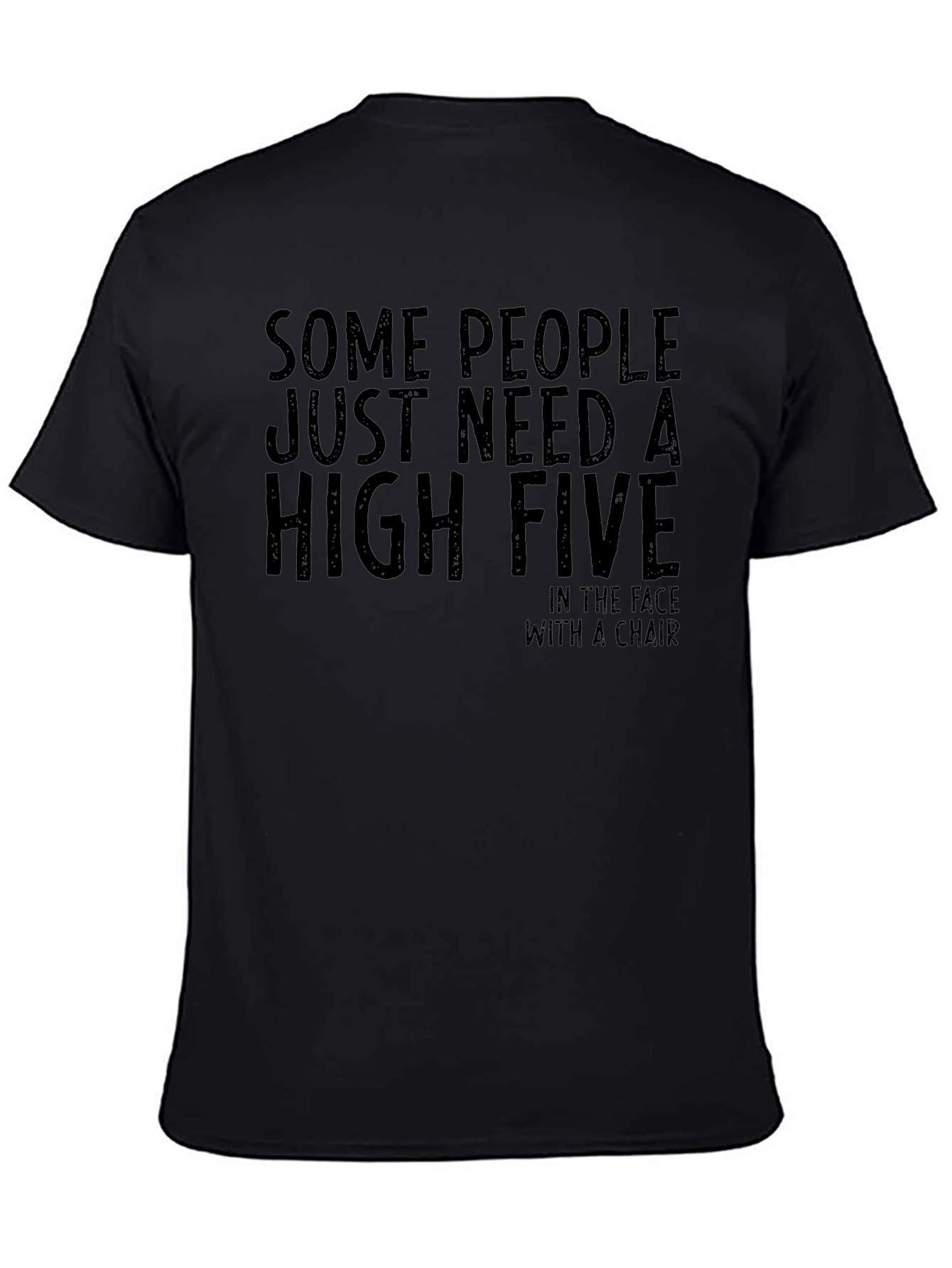Humorous High Five Graphic Tee