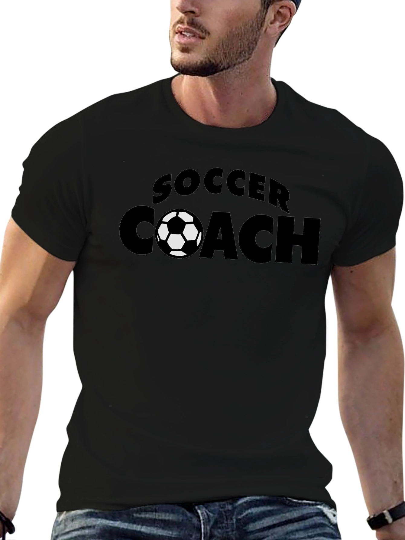 Soccer Coach Graphic T-Shirt