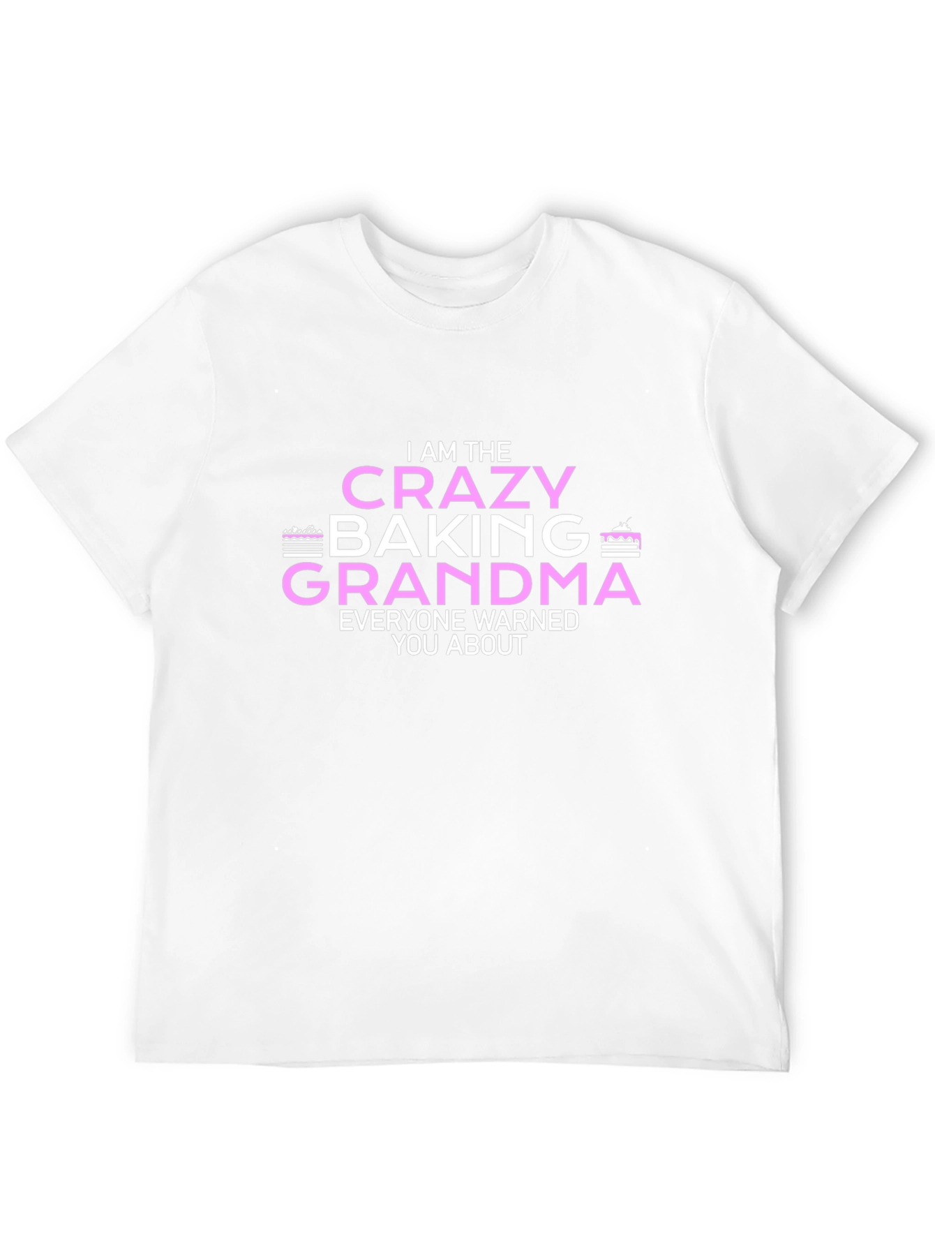 Crazy Baking Grandma T-Shirt Funny Graphic Tee
