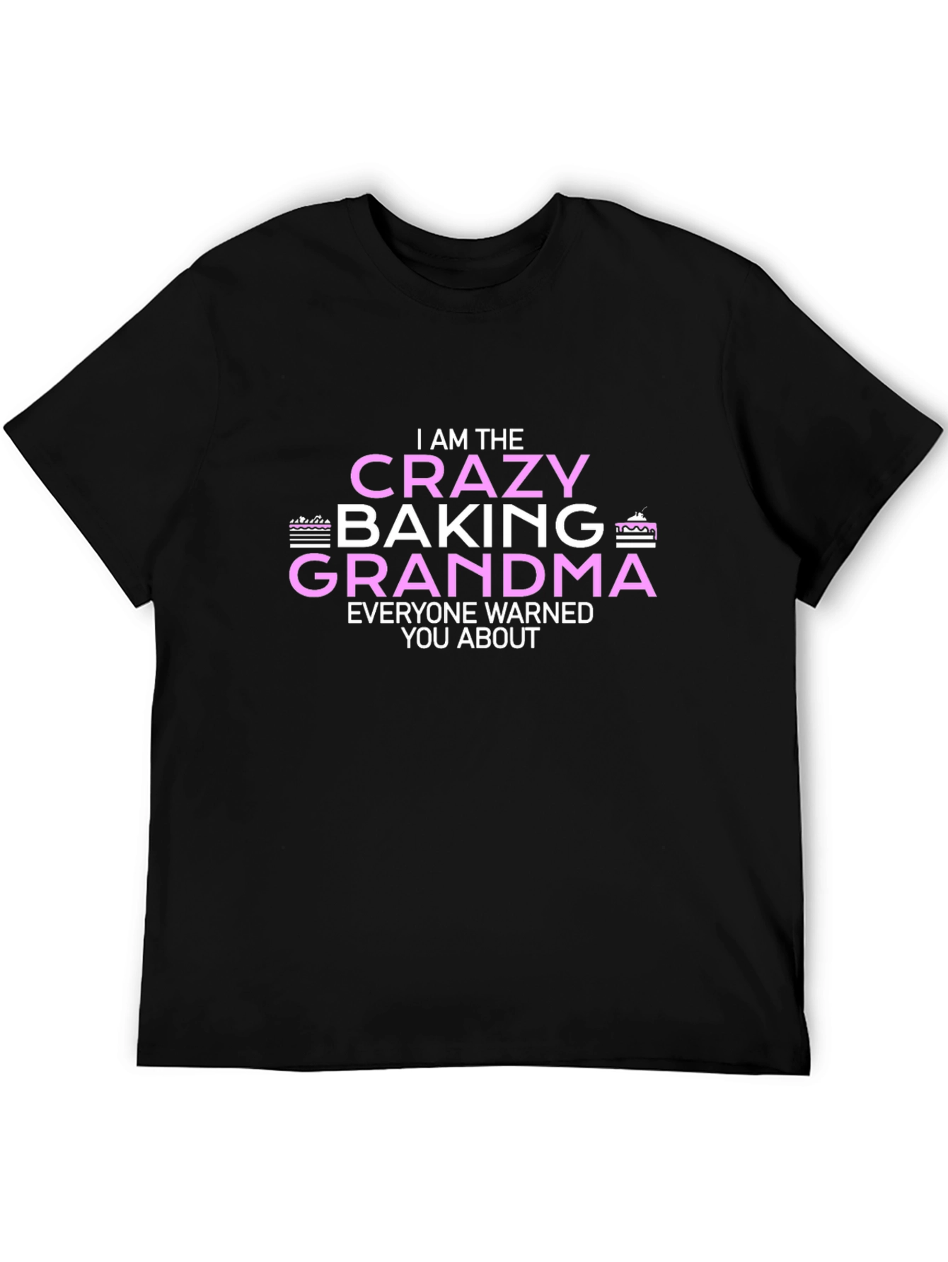 Crazy Baking Grandma T-Shirt Funny Graphic Tee
