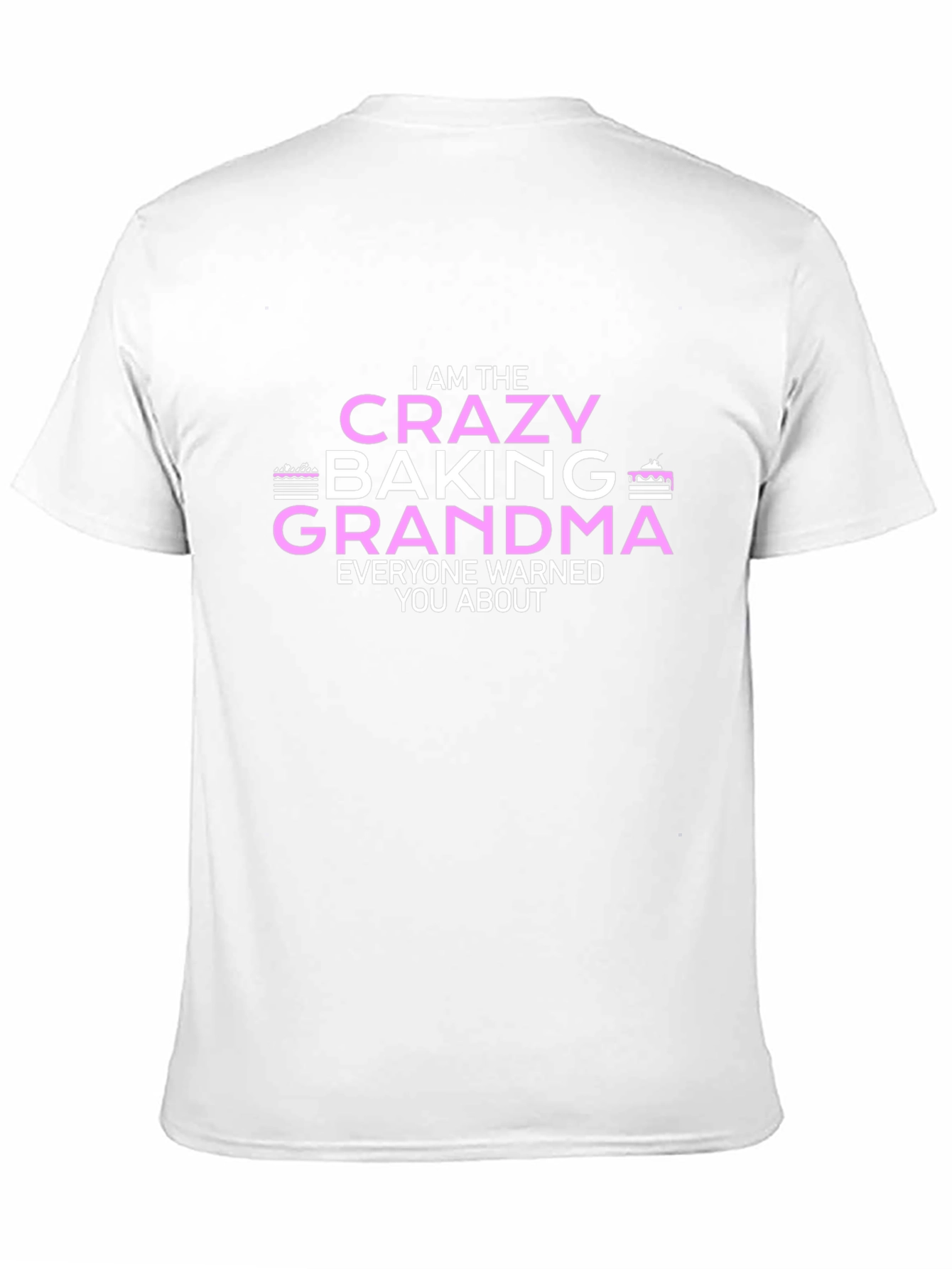 Crazy Baking Grandma T-Shirt Funny Graphic Tee