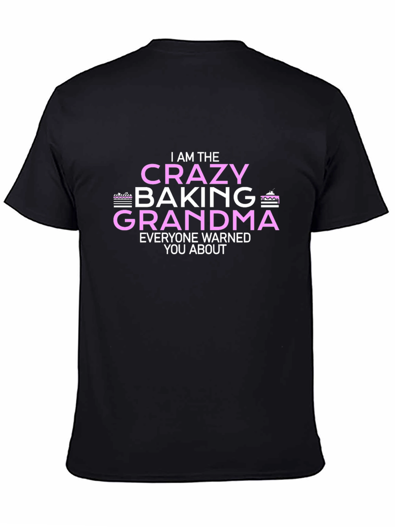 Crazy Baking Grandma T-Shirt Funny Graphic Tee