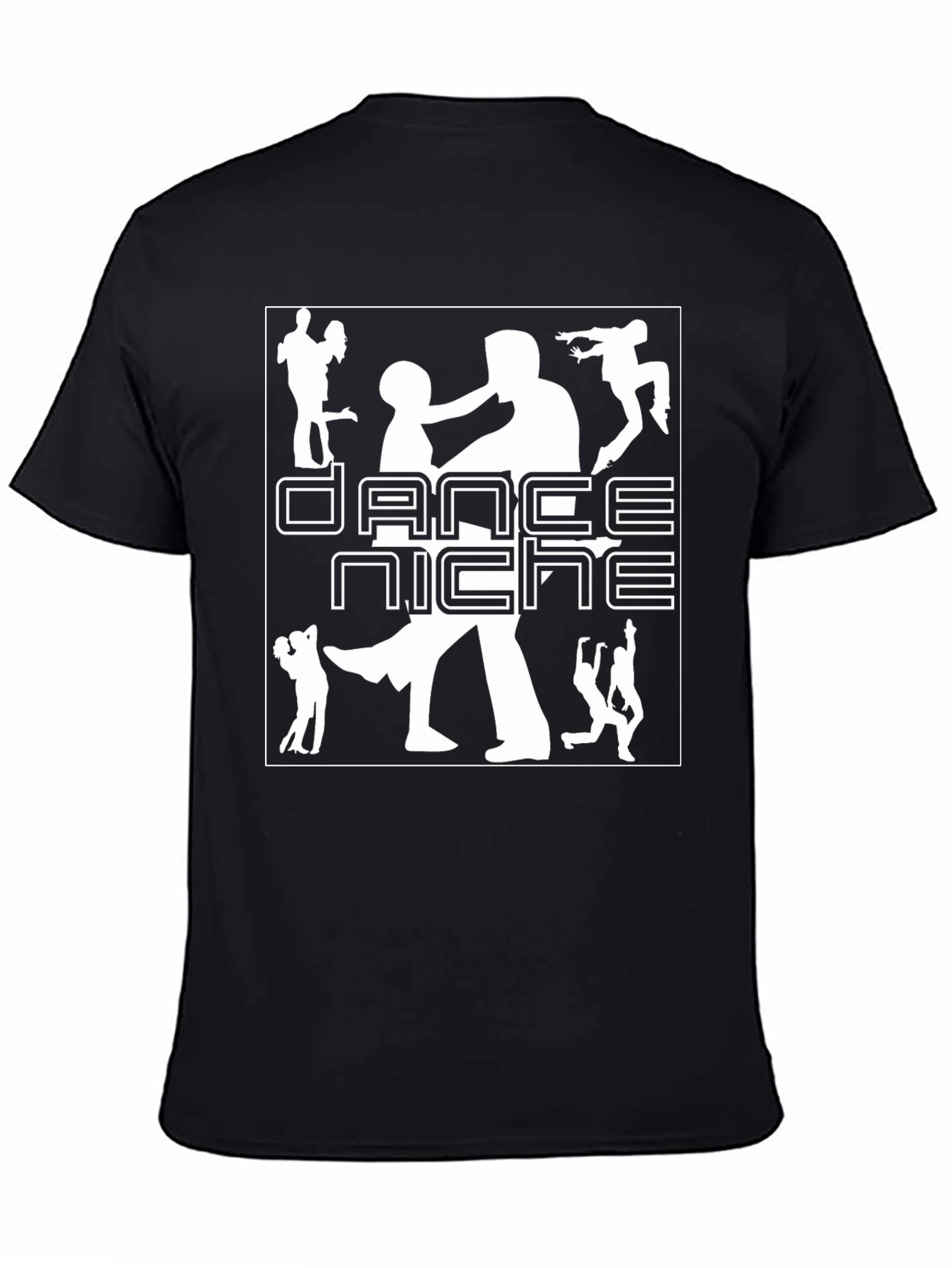 Dance Niche T-Shirt - Black Graphic Tee