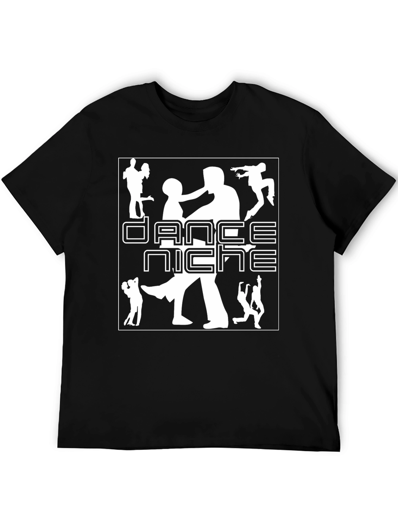 Dance Niche T-Shirt - Black Graphic Tee