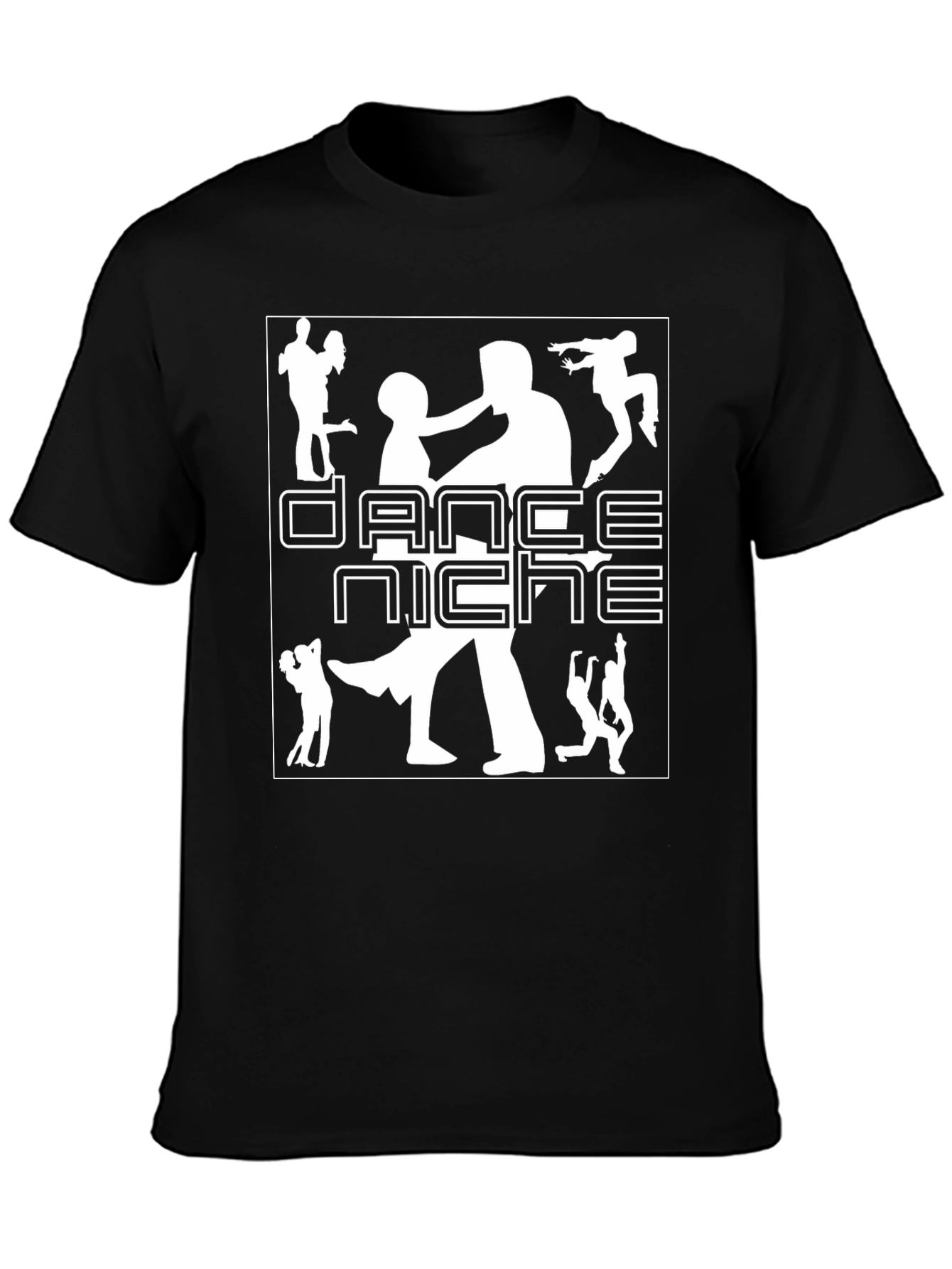 Dance Niche T-Shirt - Black Graphic Tee