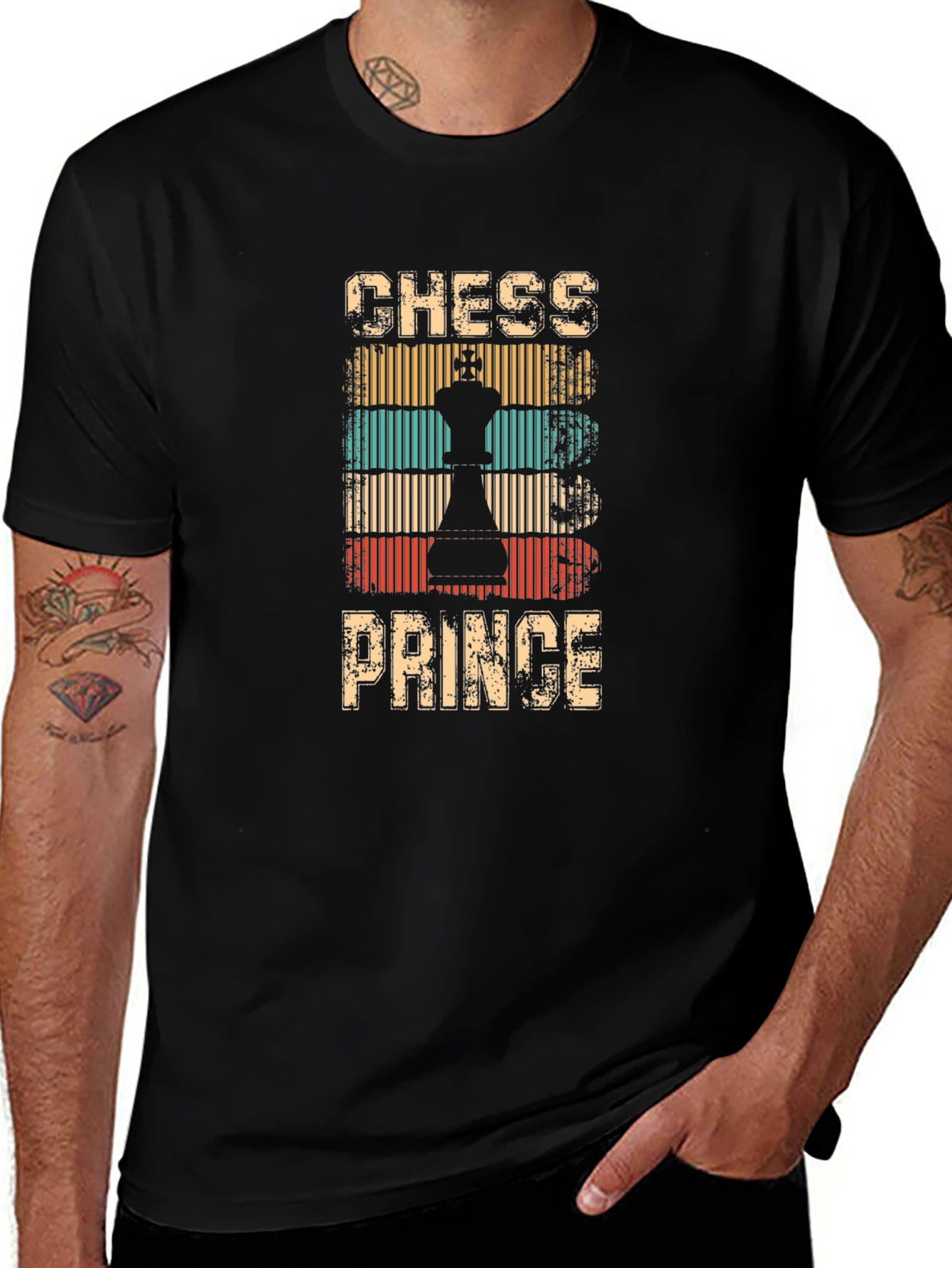Chess Prince T-Shirt - Retro Style