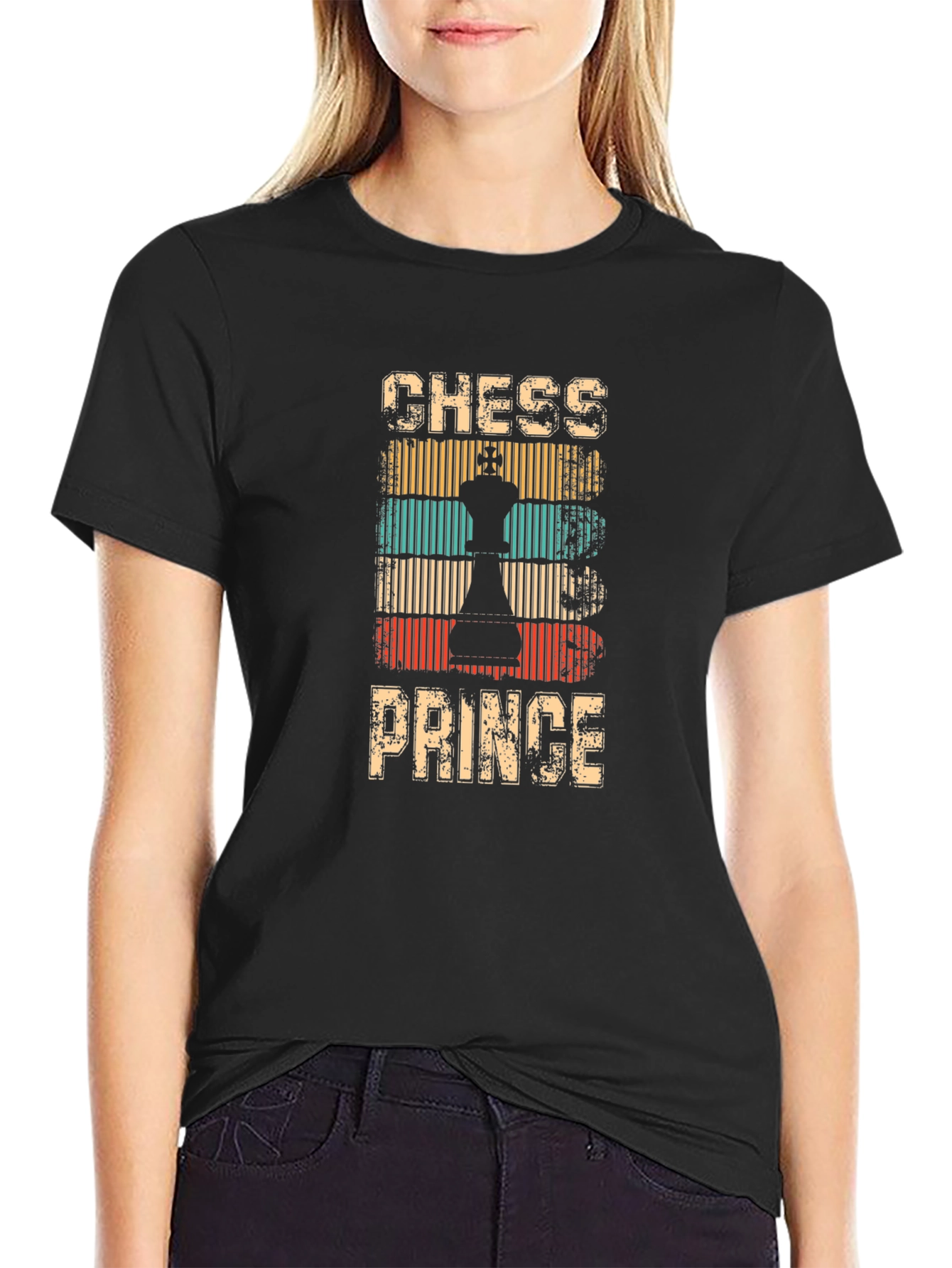 Chess Prince T-Shirt - Retro Style