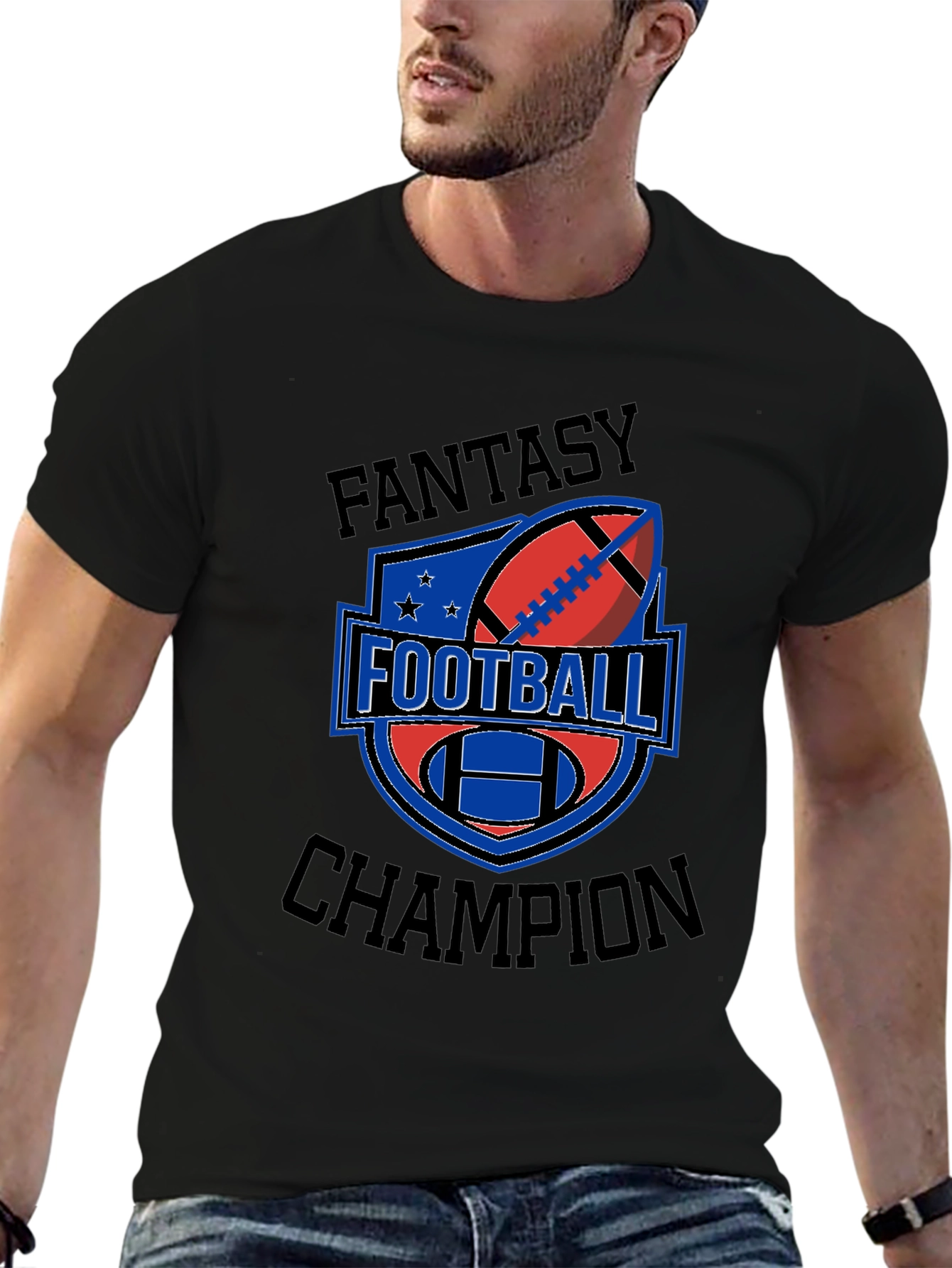 Fantasy Football Champion Graphic Tee