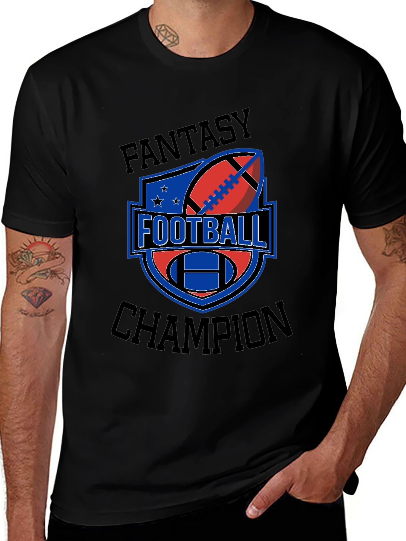 Fantasy Football Champion Graphic Tee