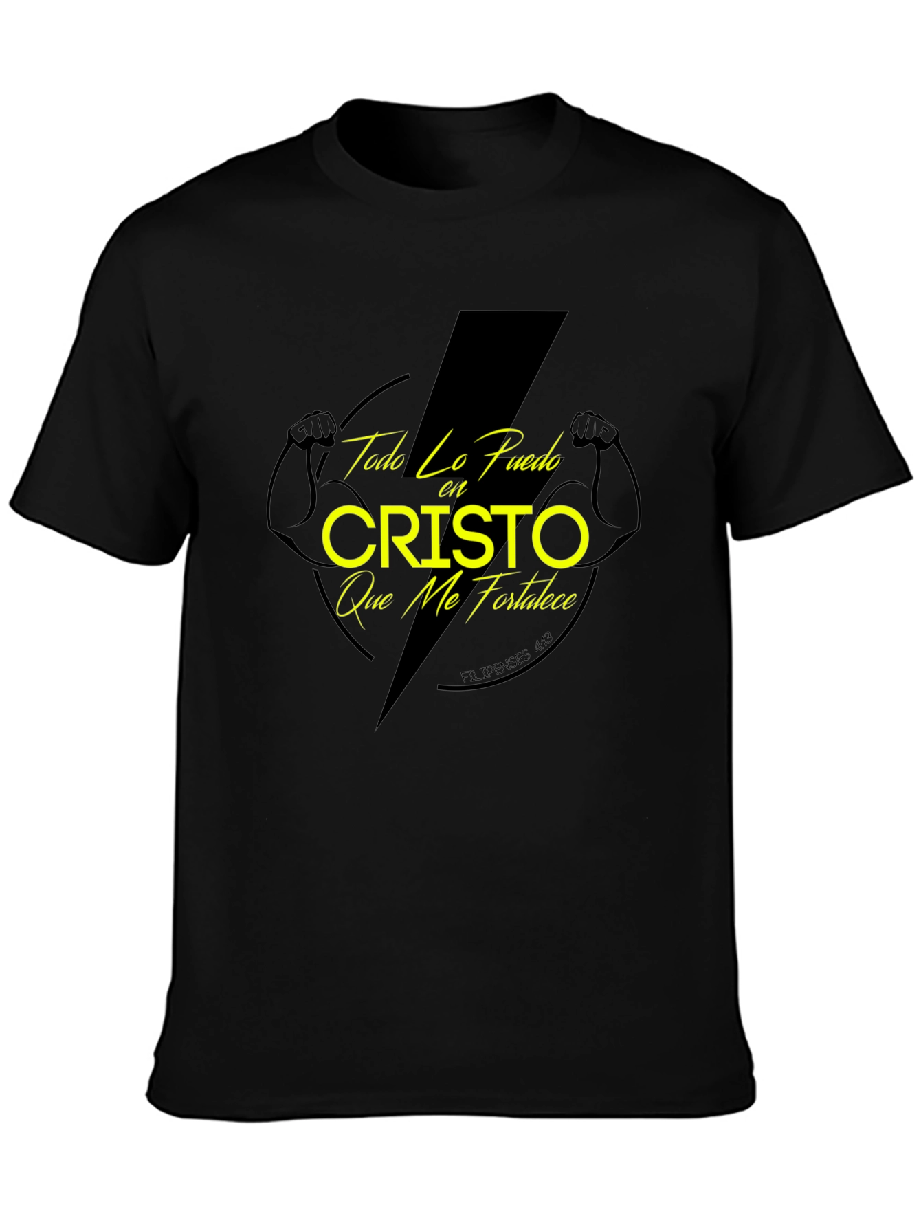 Faith-Based Strength T-Shirt: Todo Lo Puedo en Cristo