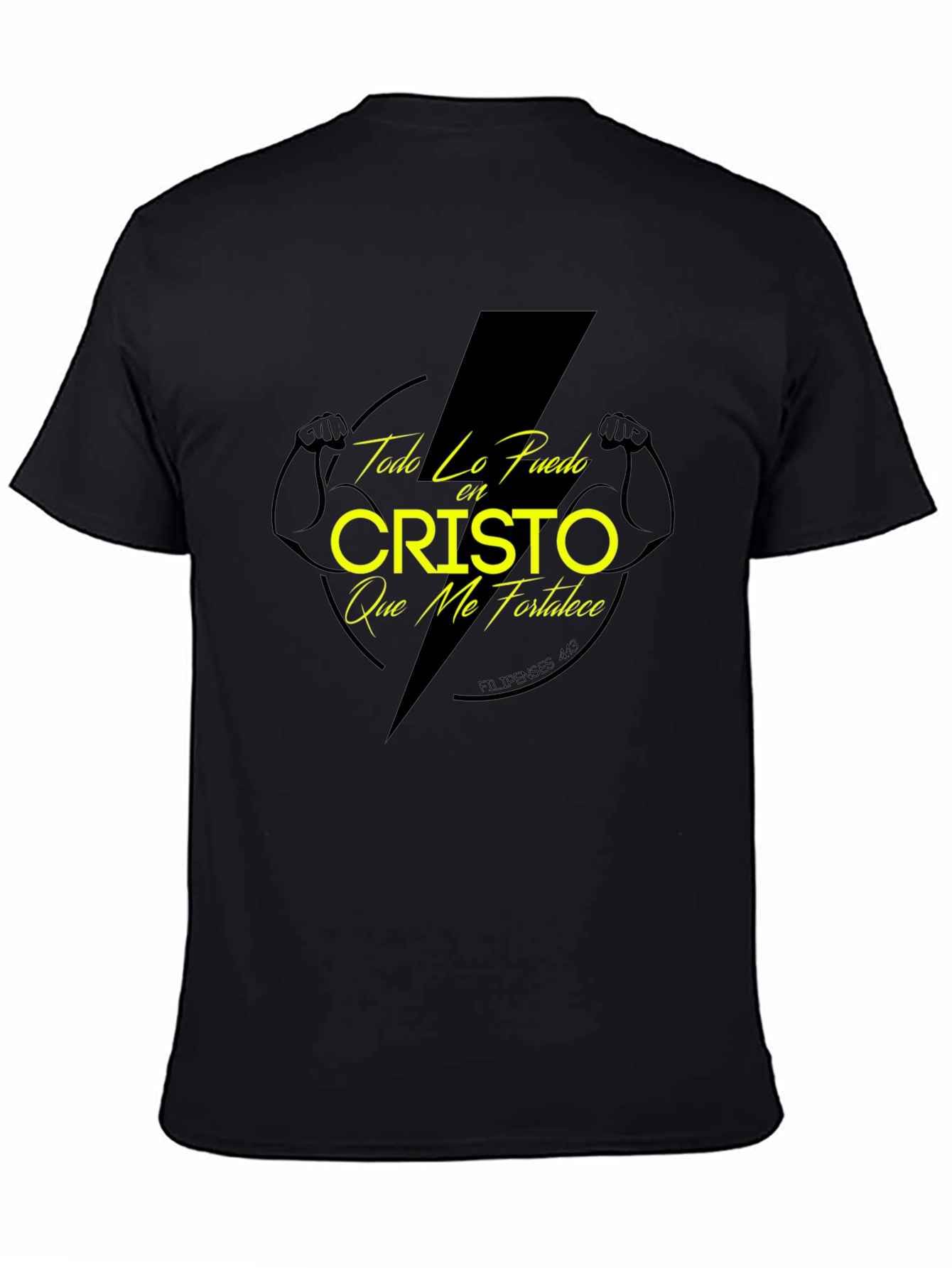 Faith-Based Strength T-Shirt: Todo Lo Puedo en Cristo