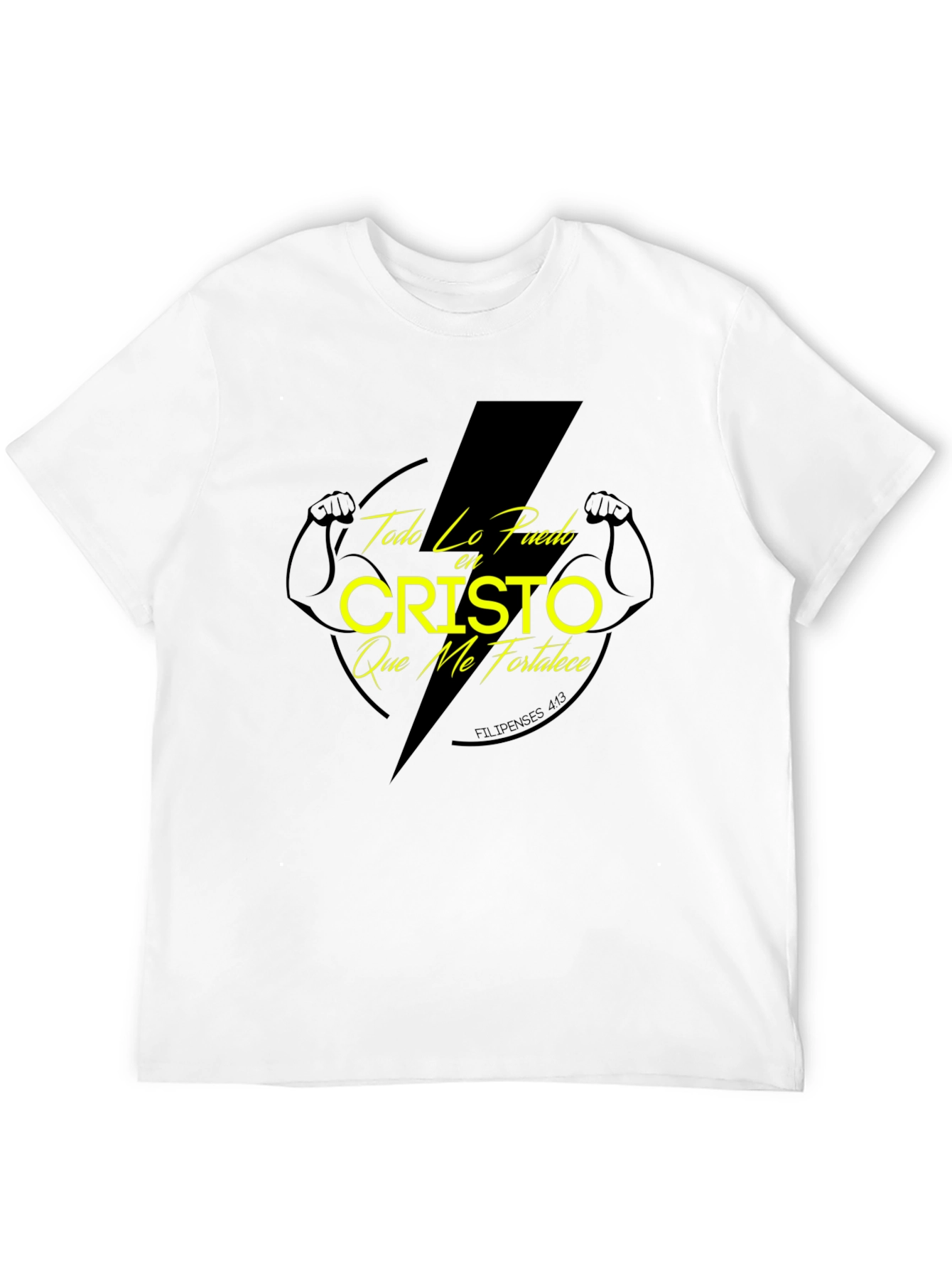 Faith-Based Strength T-Shirt: Todo Lo Puedo en Cristo