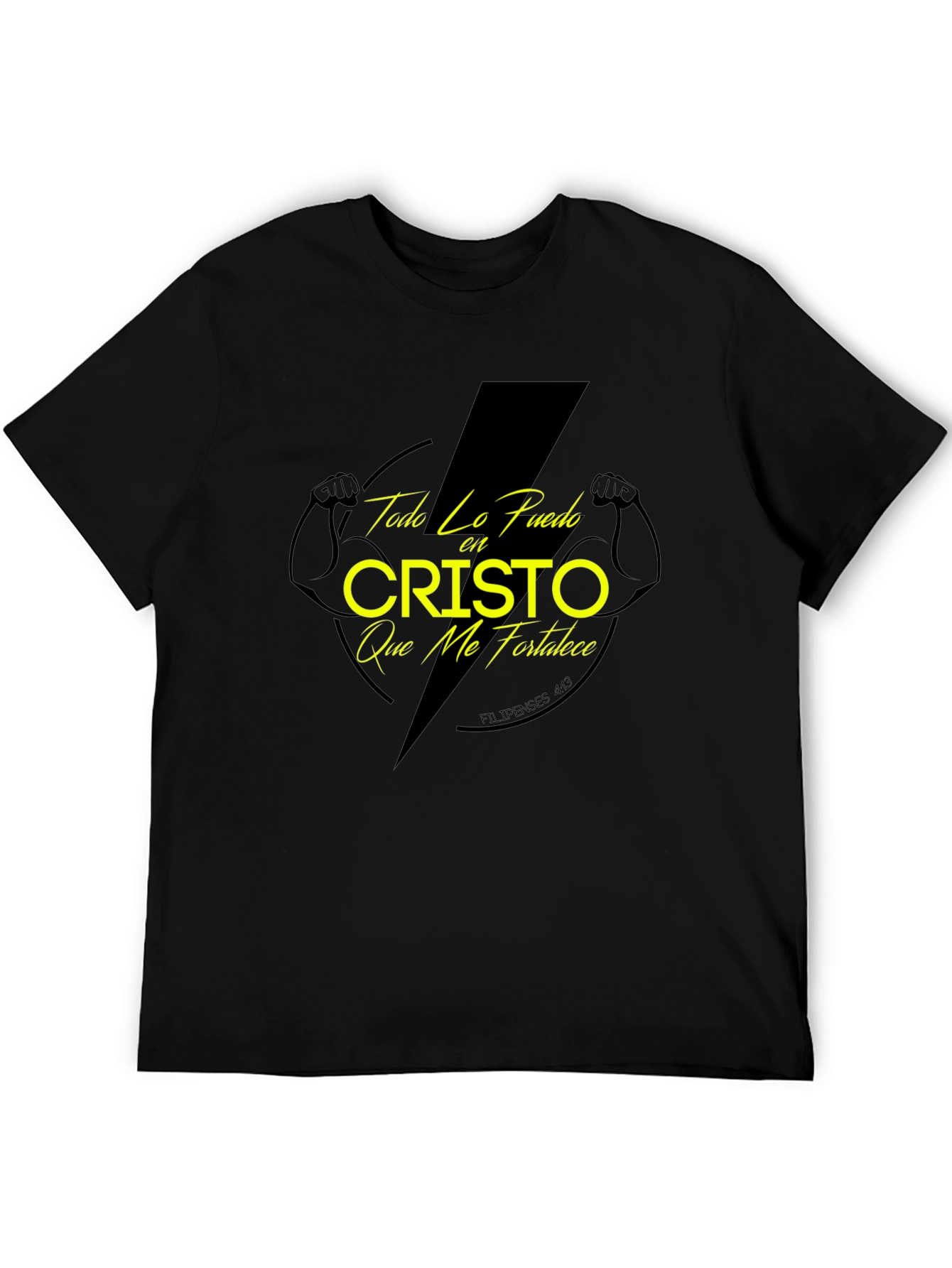 Faith-Based Strength T-Shirt: Todo Lo Puedo en Cristo