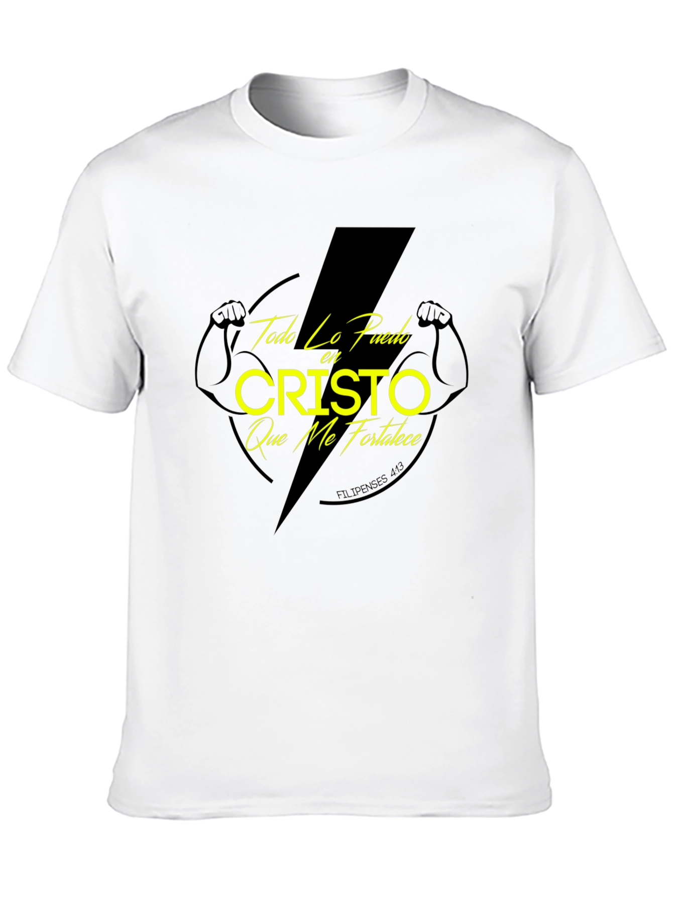 Faith-Based Strength T-Shirt: Todo Lo Puedo en Cristo